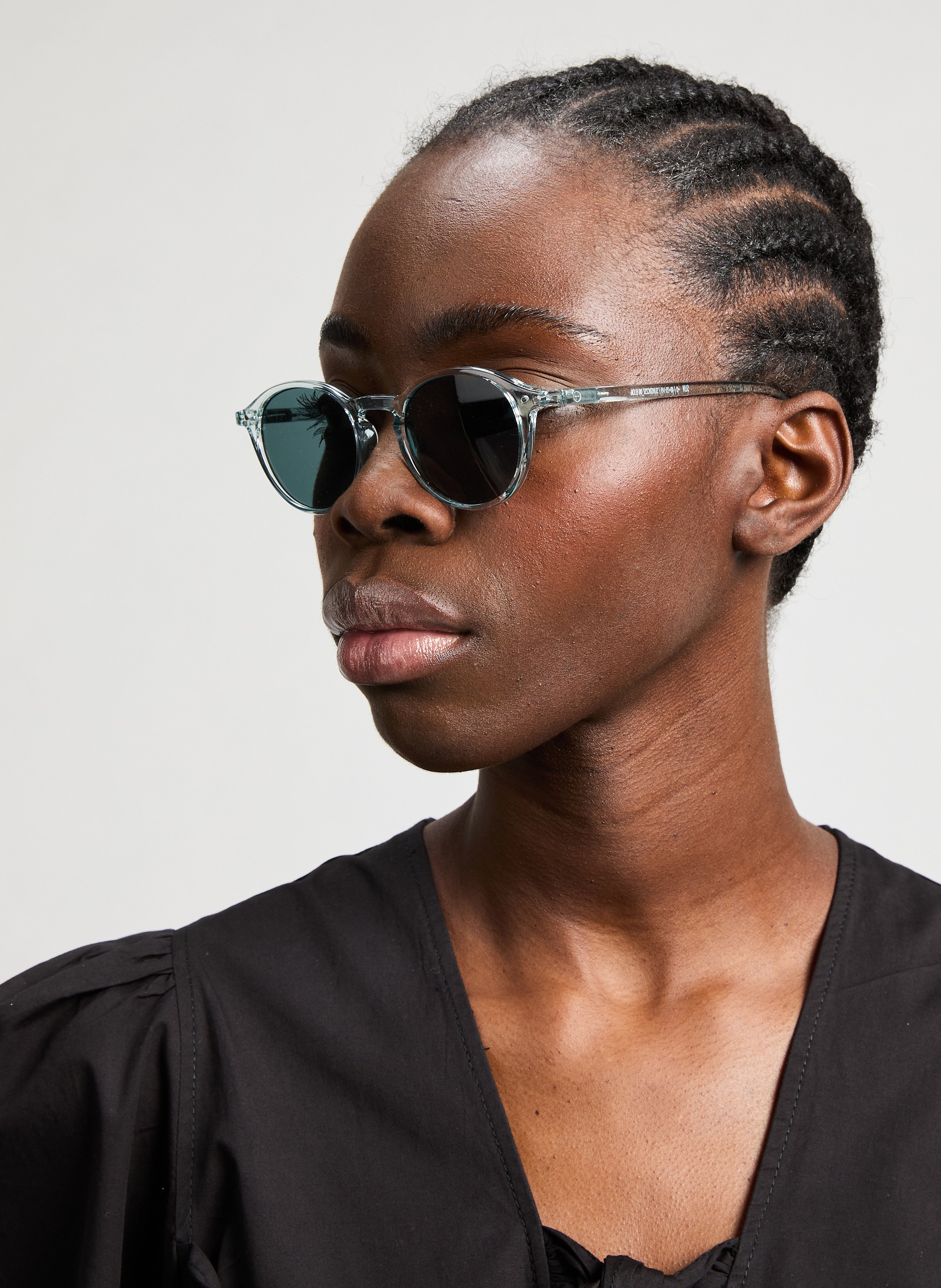 Lunettes de soleil glossy IZIPIZI Bleu