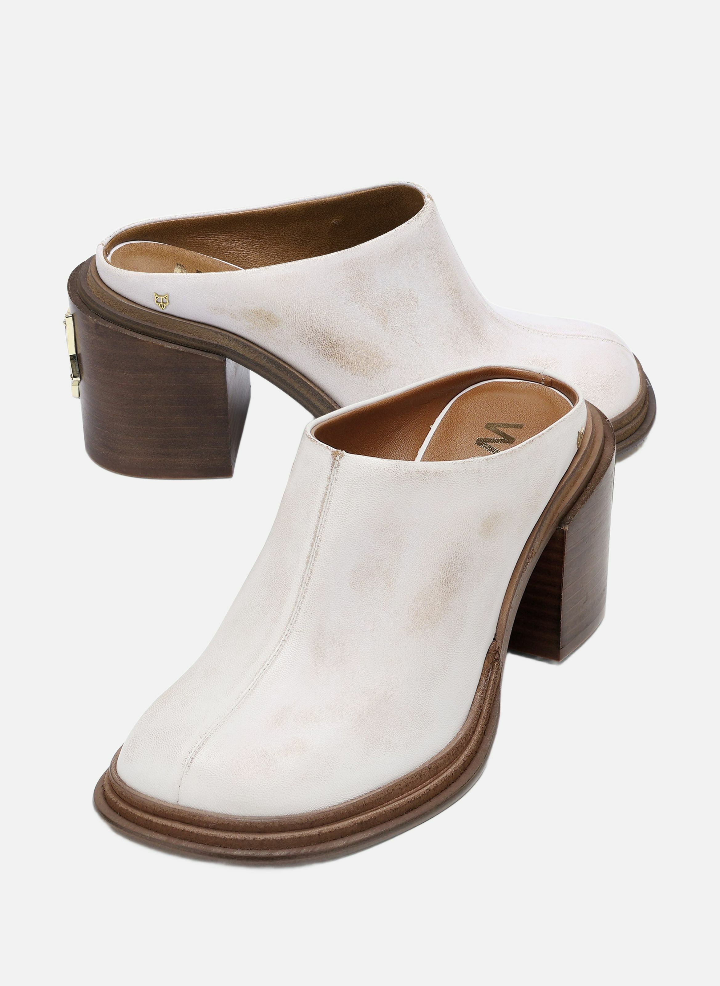 Mules nova NAKED WOLFE Blanc