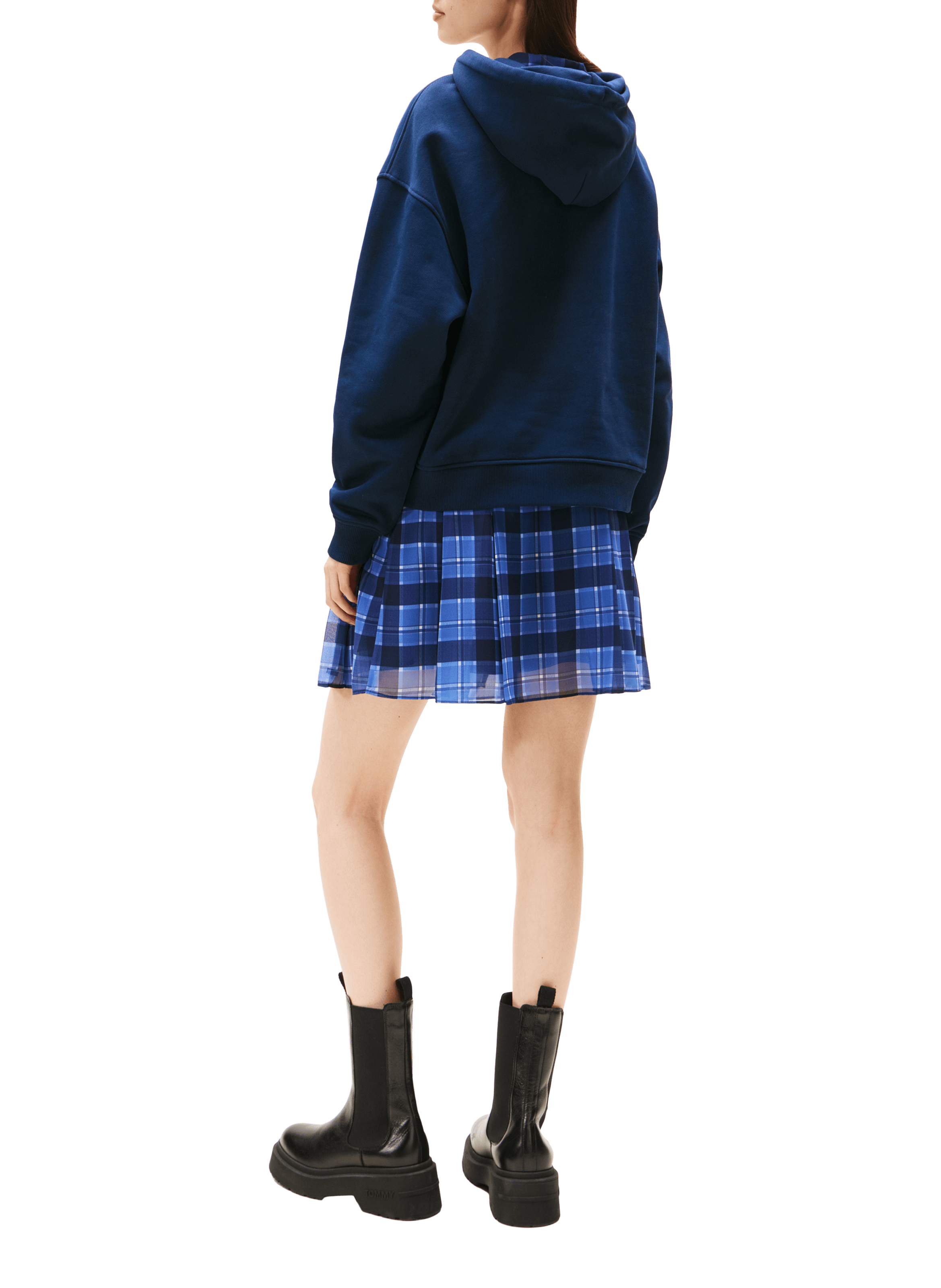 Cotton hoodie TOMMY HILFIGER Blue