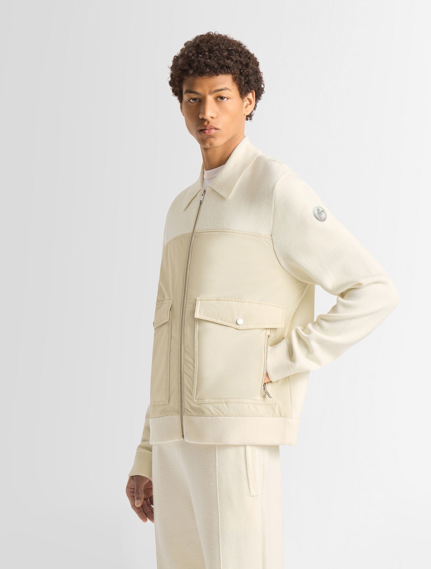 Veste eptona col tailleur coupe regular FUSALP Blanc