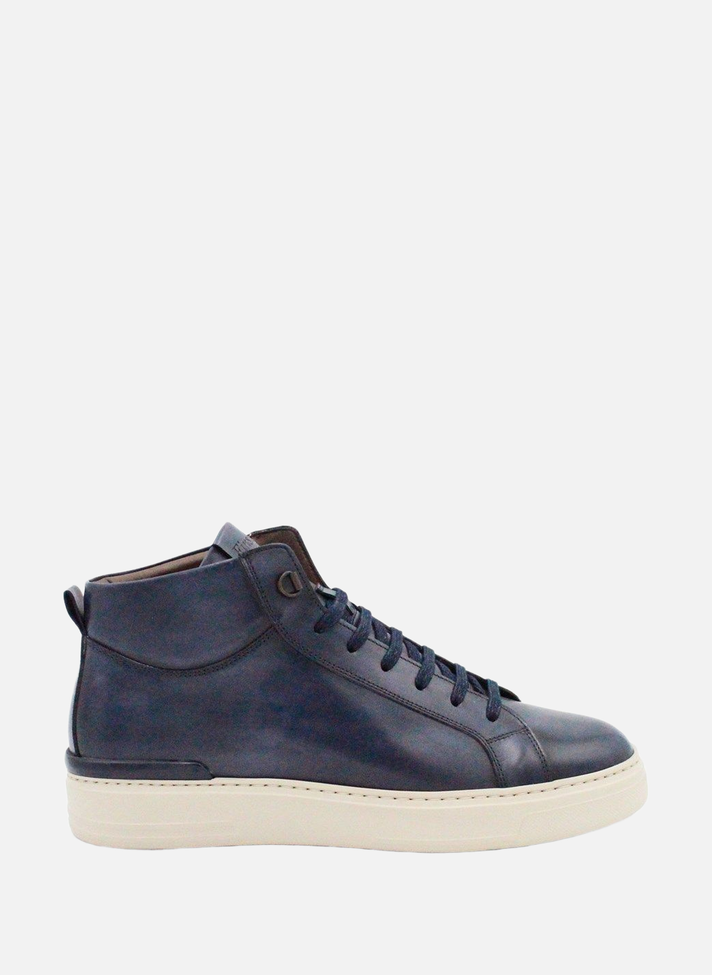 Sneaker cuir riva FINSBURY Bleu