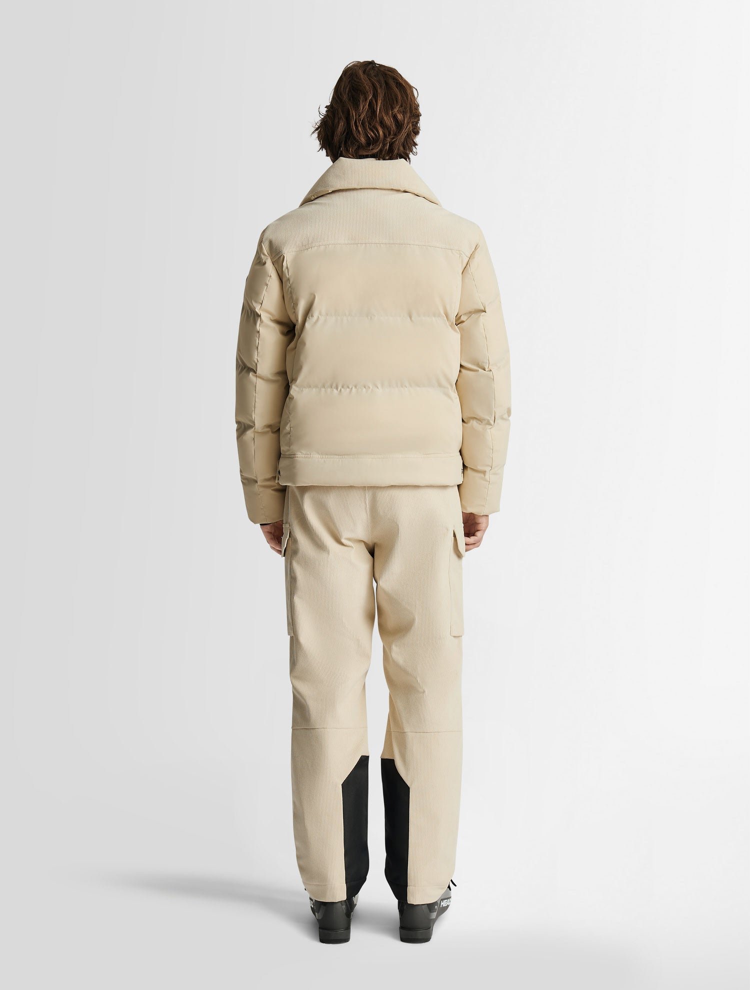 Veste de ski carlo velvet col taillleur coupe regular FUSALP Jaune