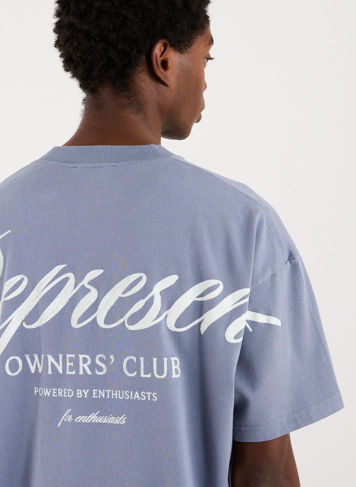 Loose cotton T-shirt REPRESENT Grey