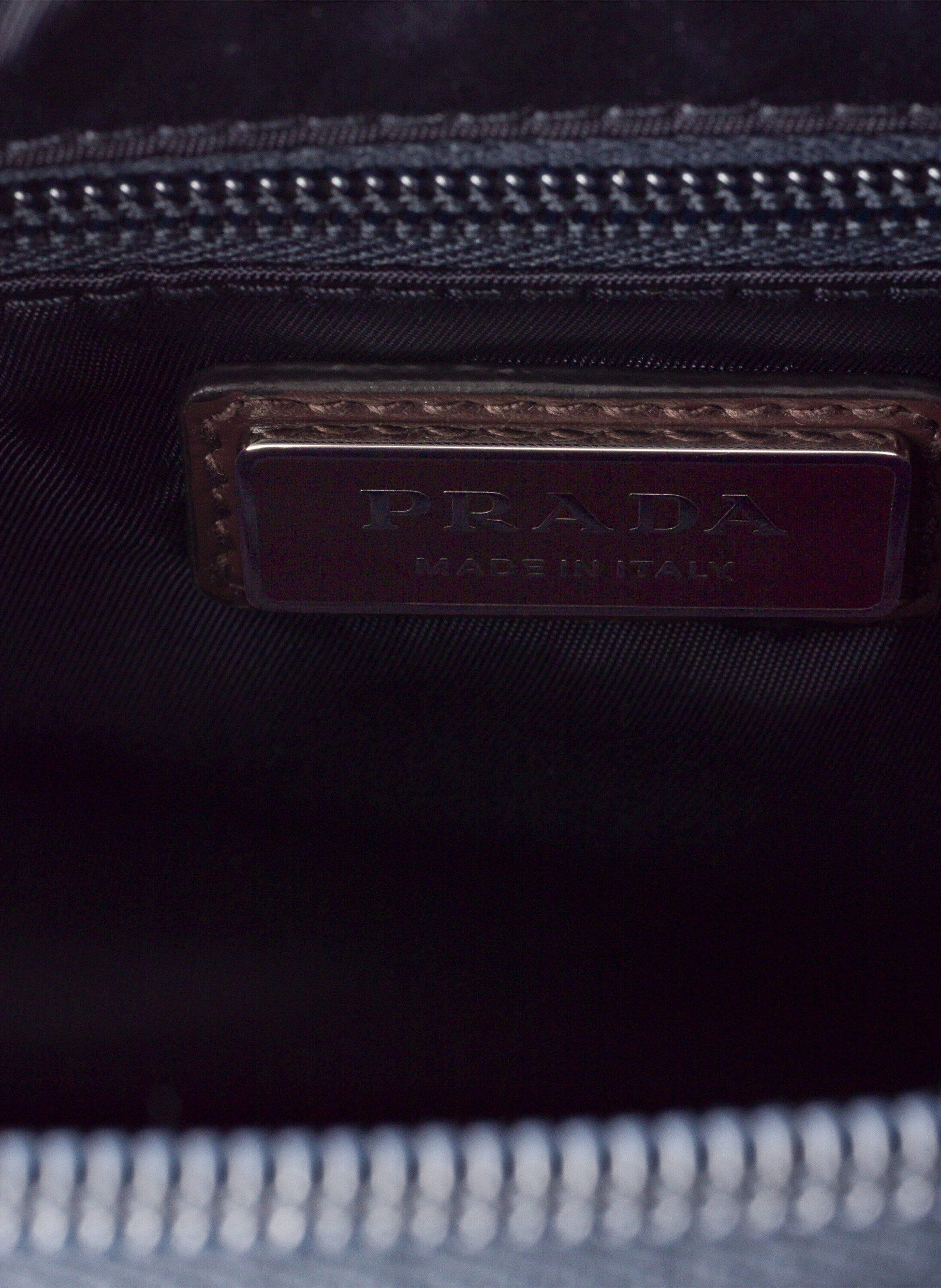 Sac porté épaule prada speedrock en re-nylon et cu PRADA Bleu