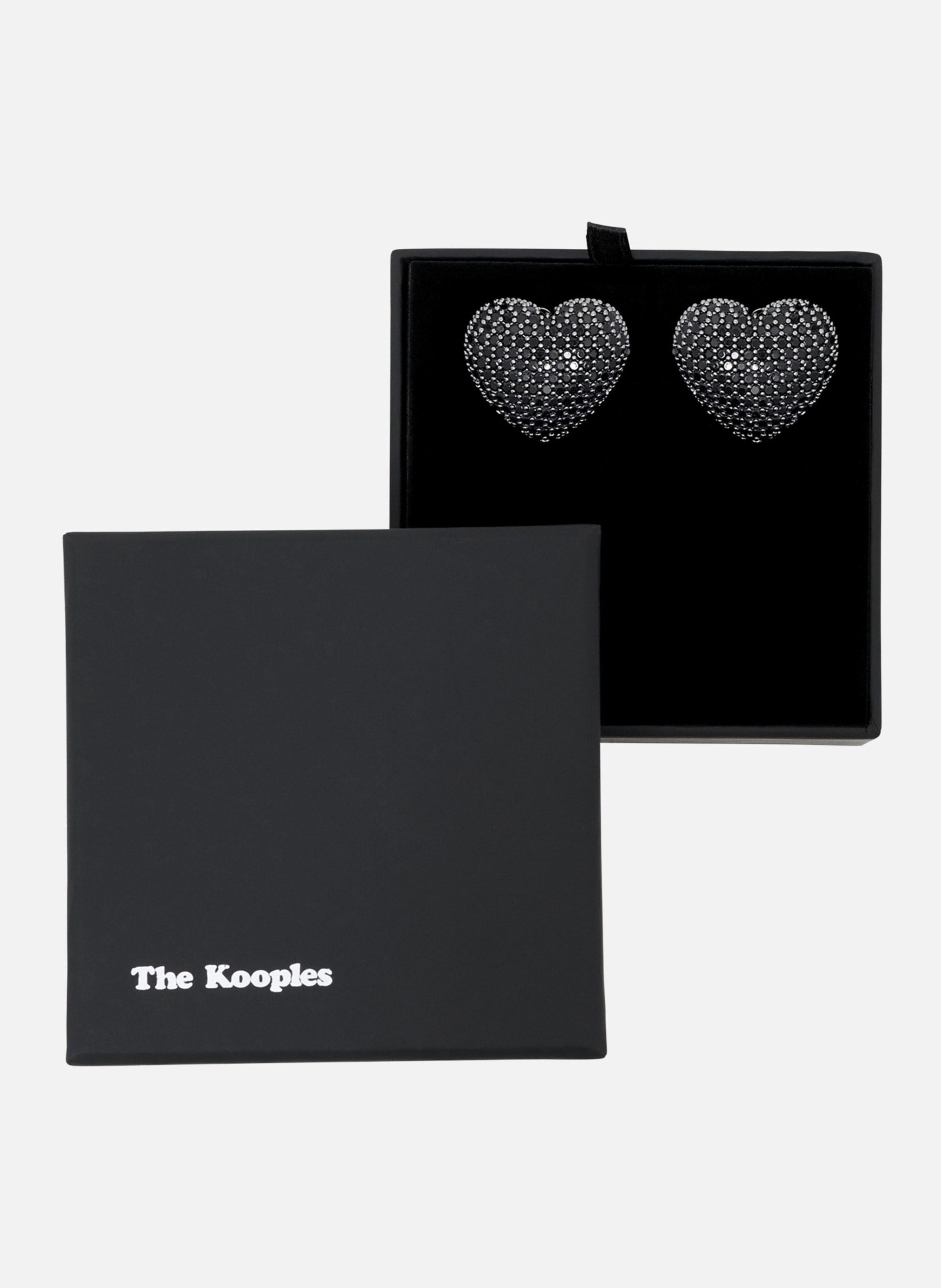 Boucles d'oreilles à clip THE KOOPLES Noir