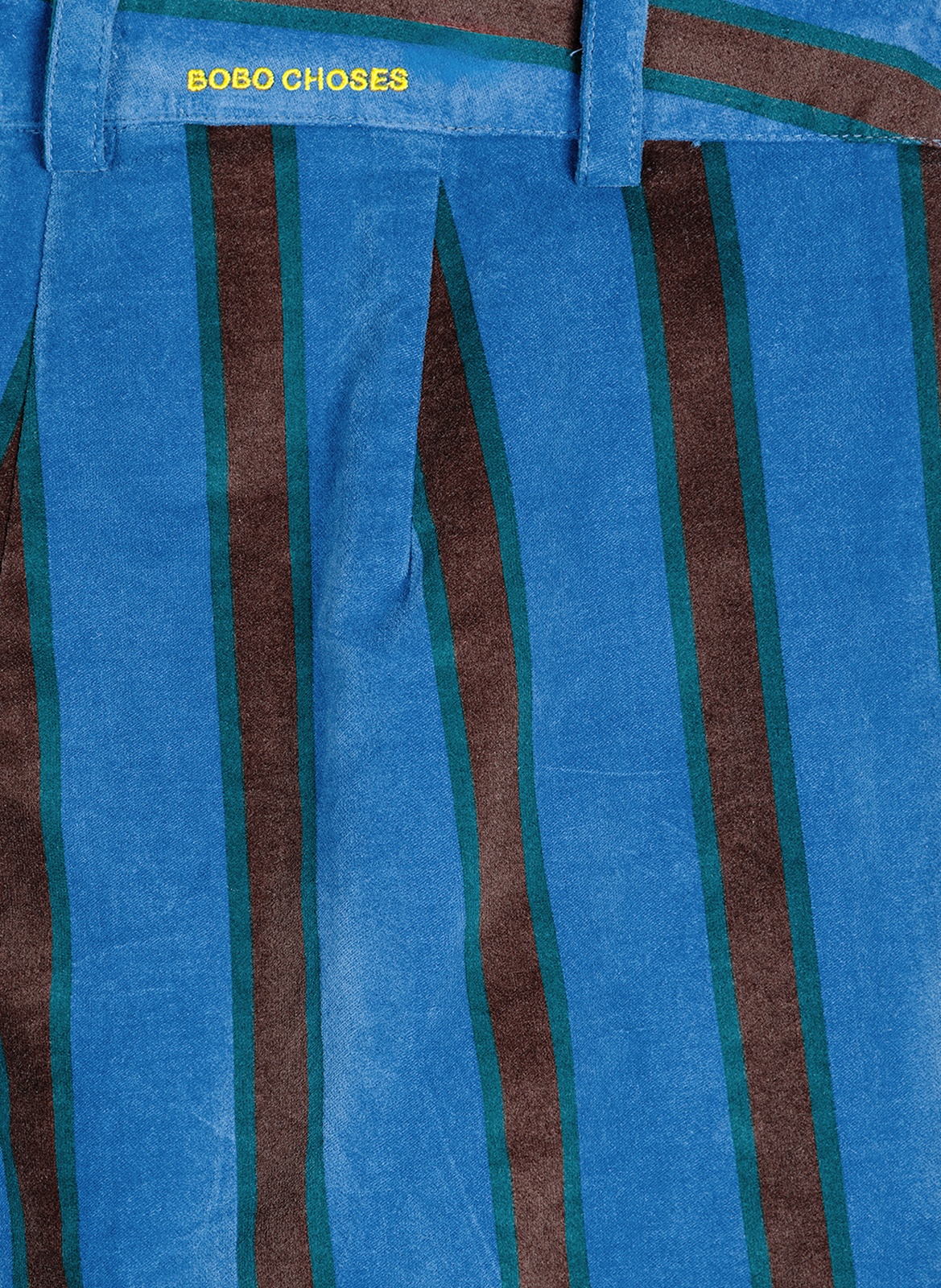 Pantalon rayé en coton mélangé BOBO CHOSES Multicolore