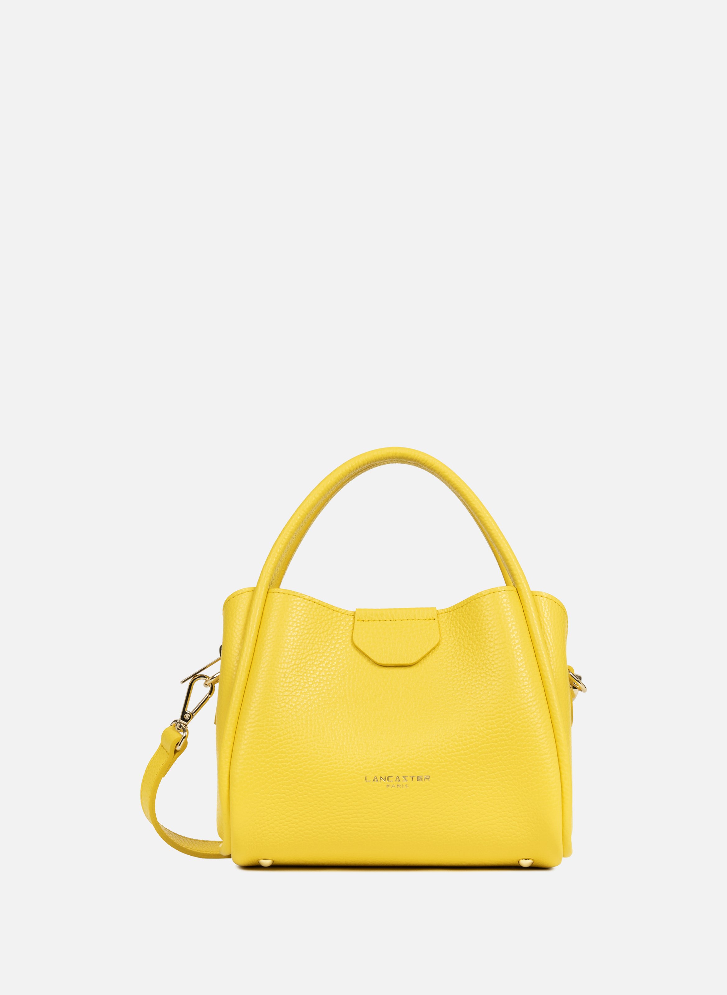 LANCASTER Petit sac à main - ida double Jaune