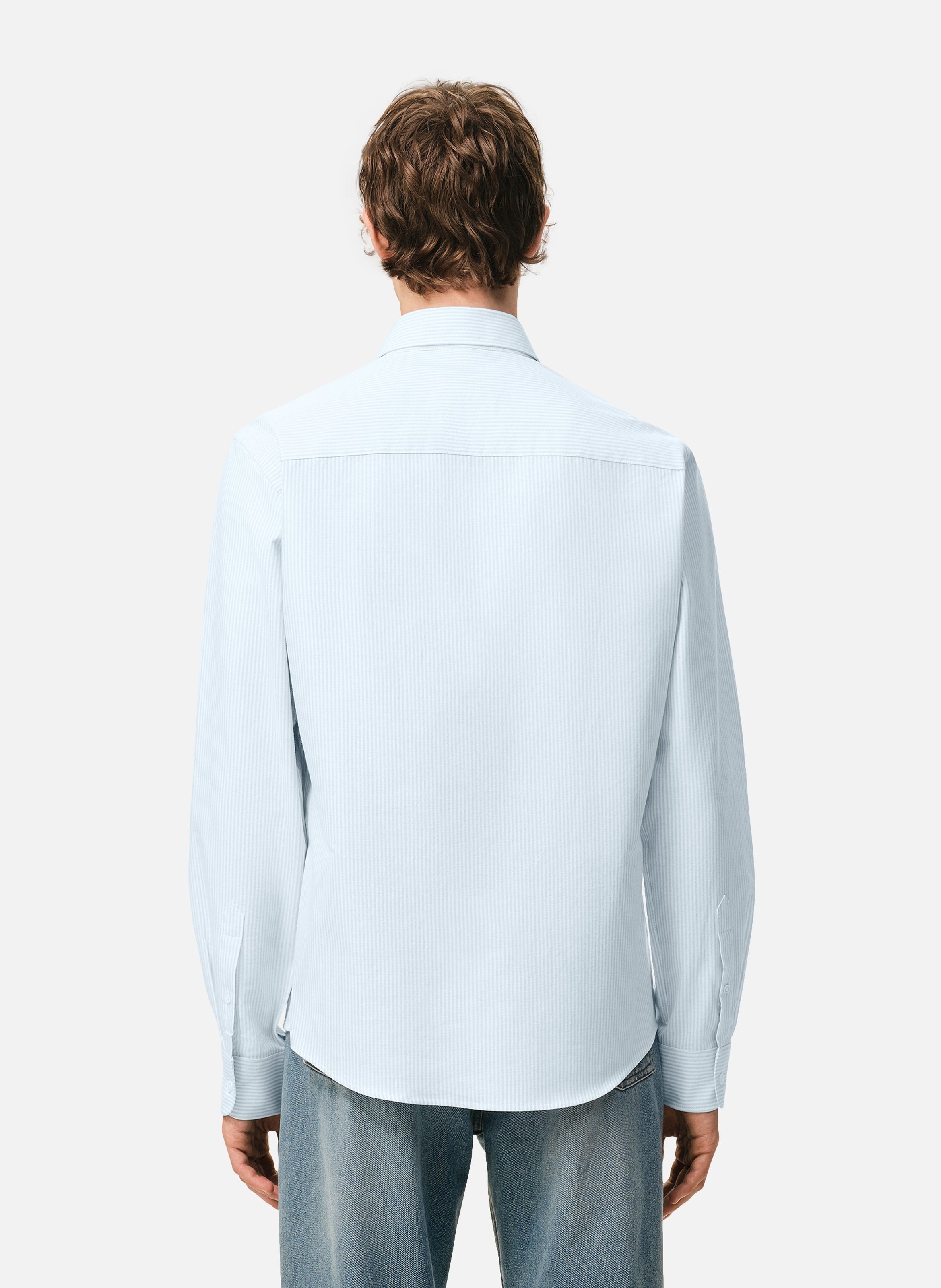 Chemise Col Boutonné Ami de Coeur unisexe AMI PARIS Bleu