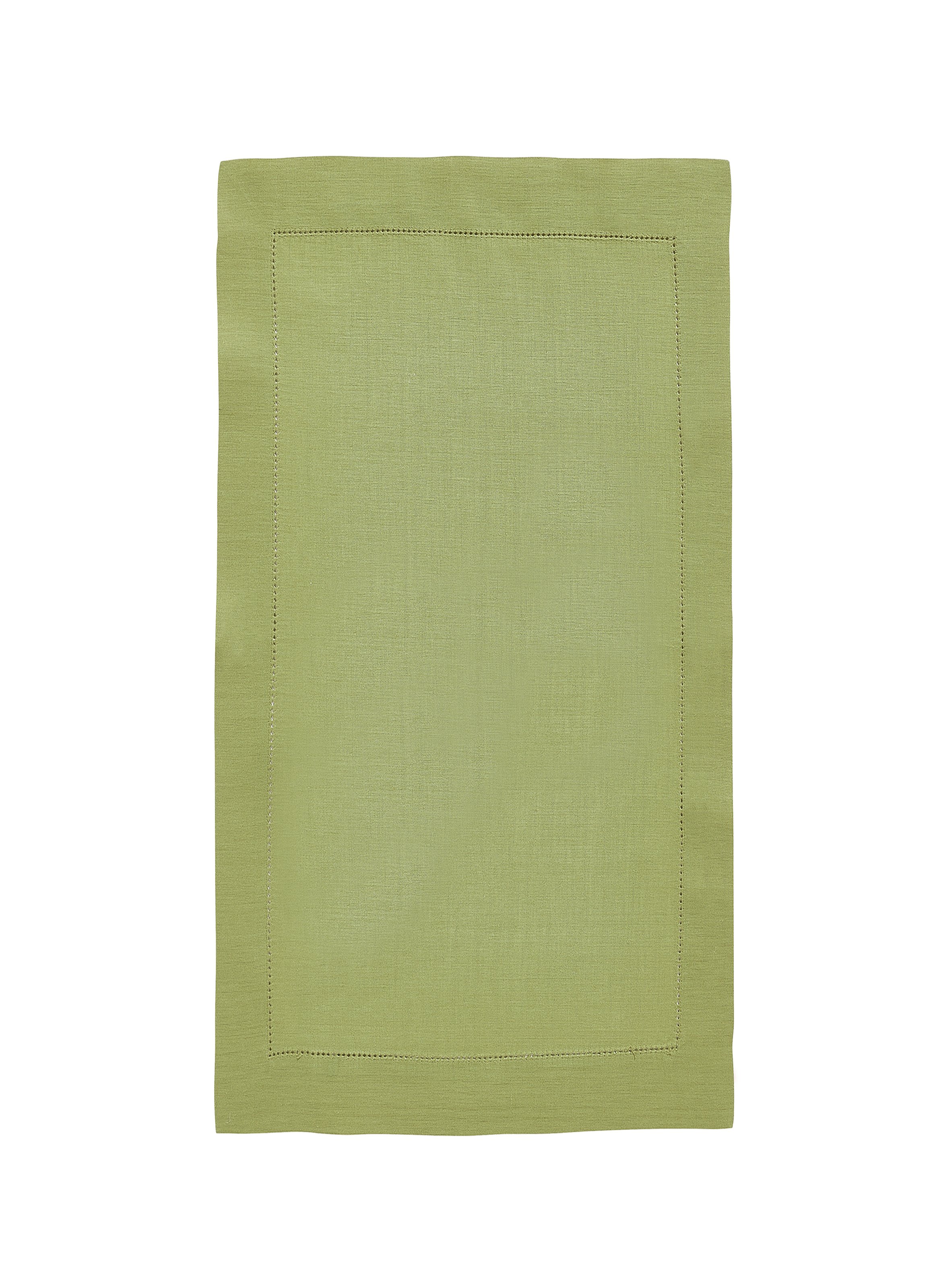 Set de table uni en lin, florence ALEXANDRE TURPAULT Vert