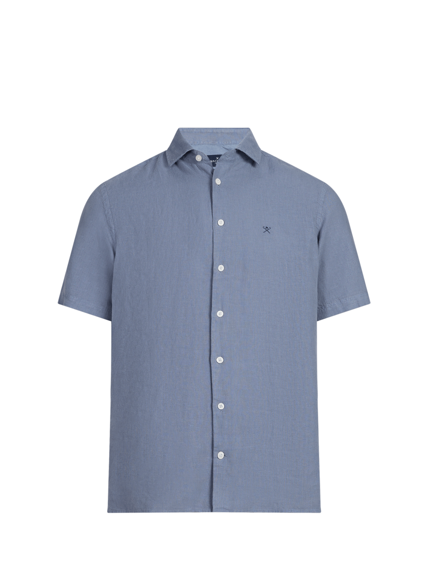 Linen shirt HACKETT Blue