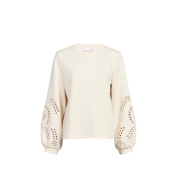 Sweatshirt avec manches ajourées Sweatshirt avec manches ajourées