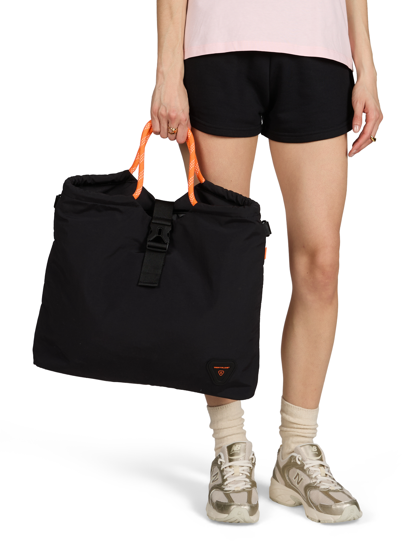 Sac cabas Tevy uni GERTRUDE ET GASTON Noir