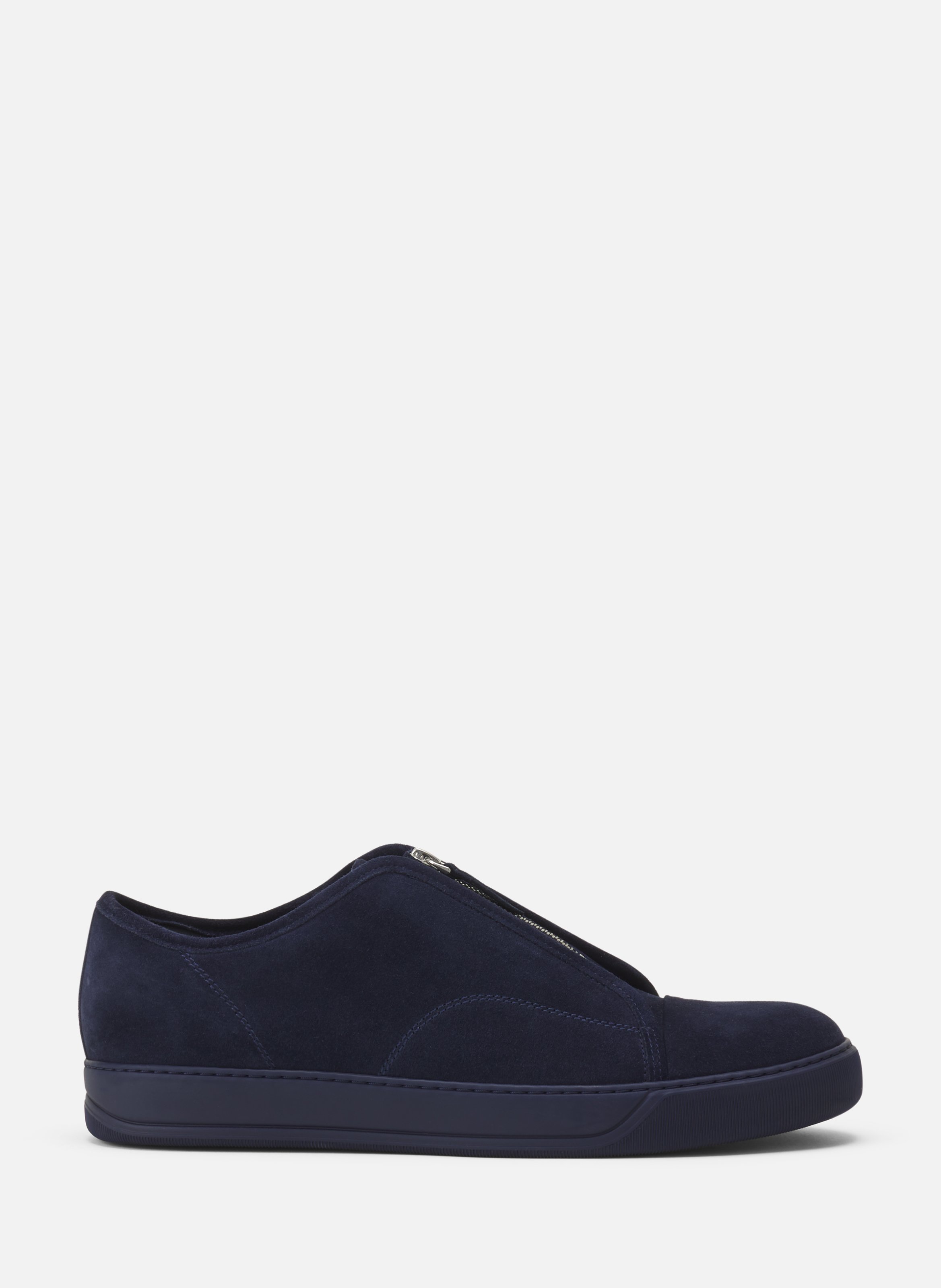 Sneakers dbb1 zip en suede LANVIN Bleu