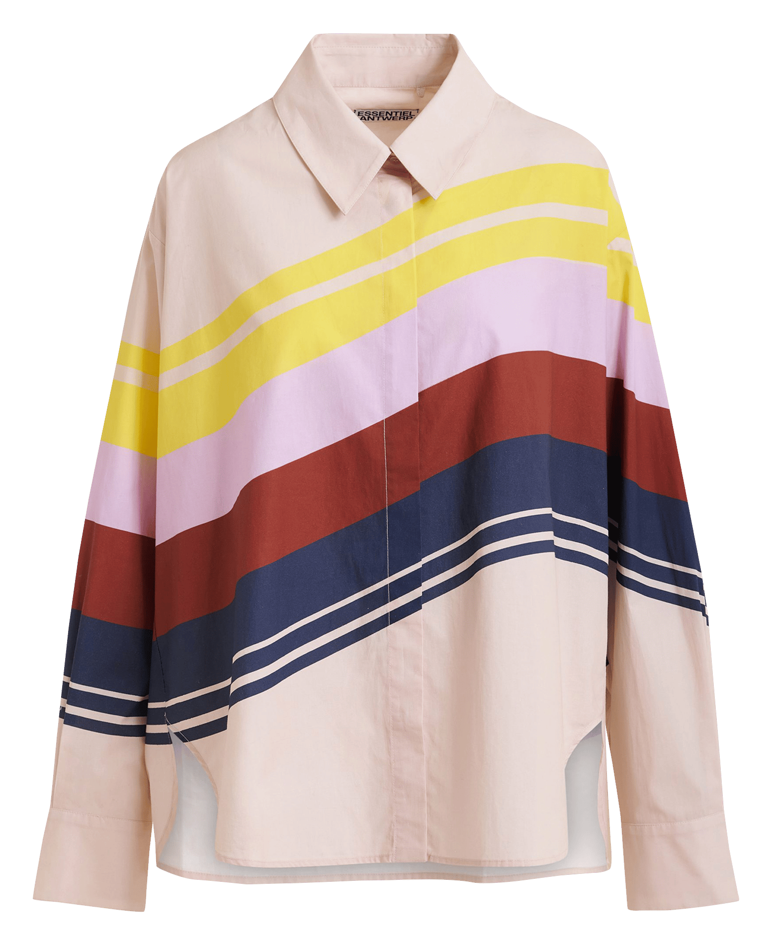 Chemise oversize à motifs joppy Multicolore