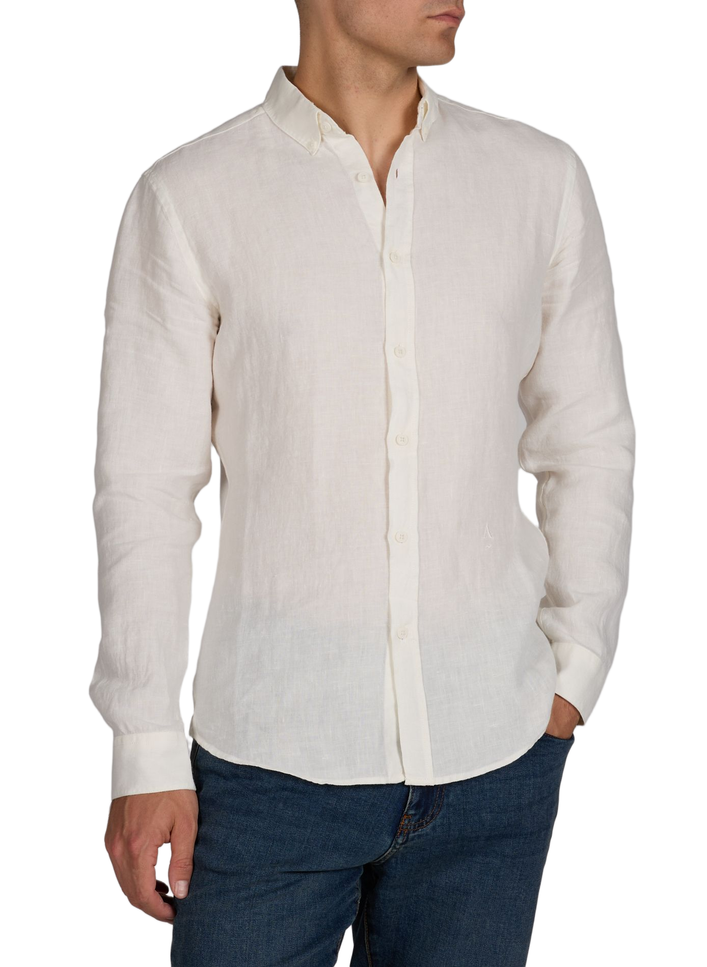 Chemise droite en lin APNEE SWIMWEAR Beige
