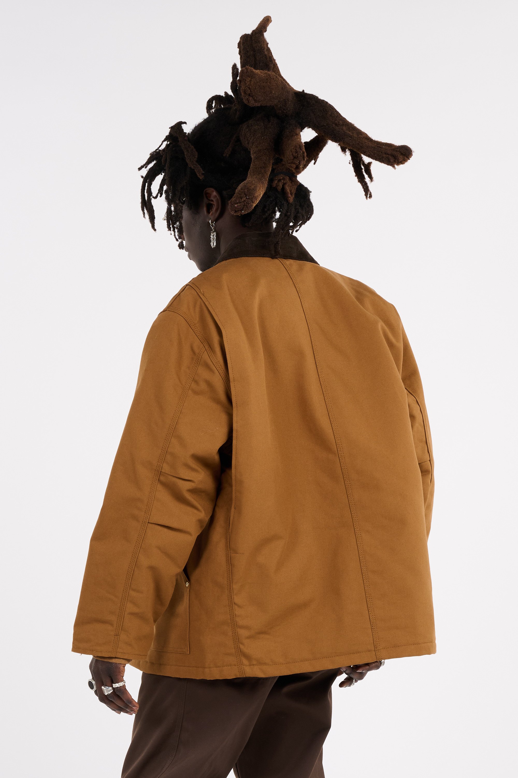 Veste og arctic coat CARHARTT WIP Marron