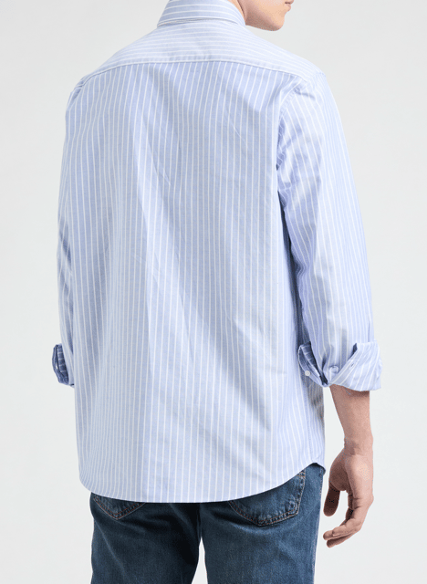 Chemise à rayures AU PRINTEMPS PARIS Bleu