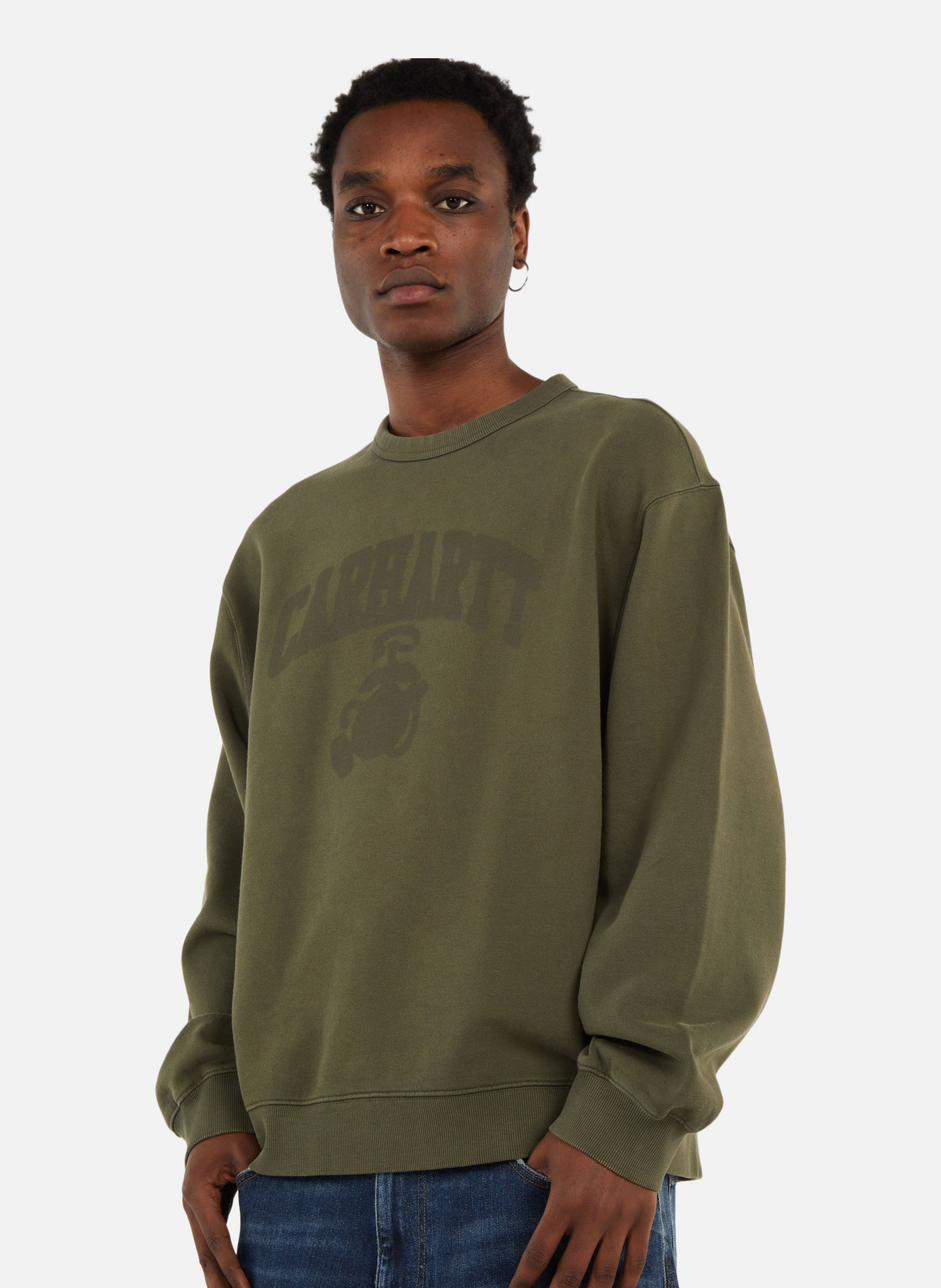 Sweatshirt faded pond corps sweat CARHARTT WIP Kaki