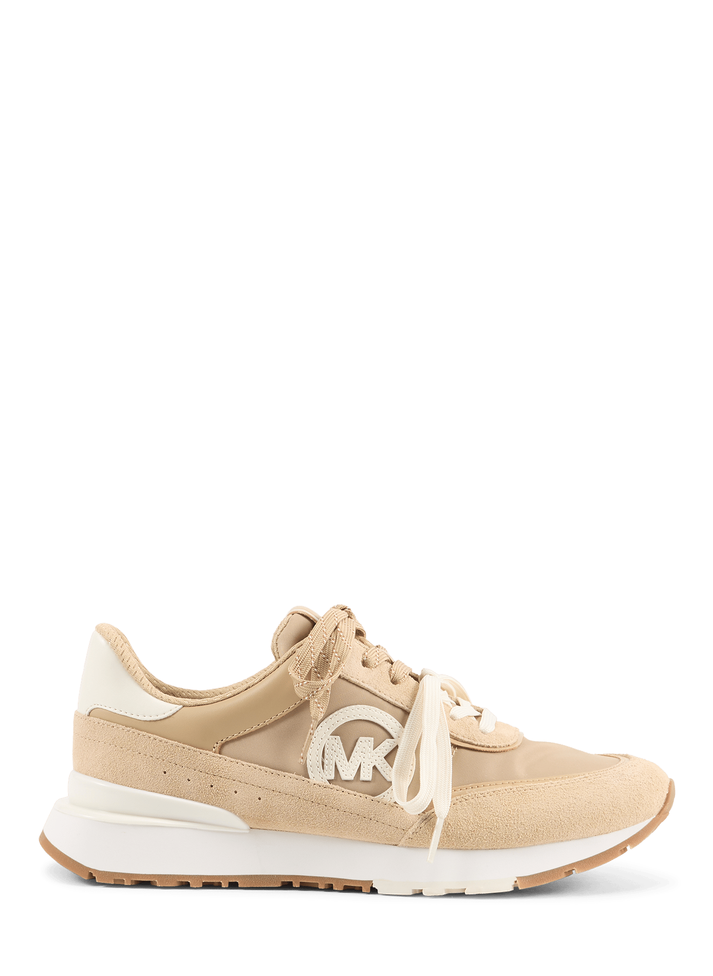 Tweemateriaal sneakers Nova Trainer MICHAEL KORS Beige