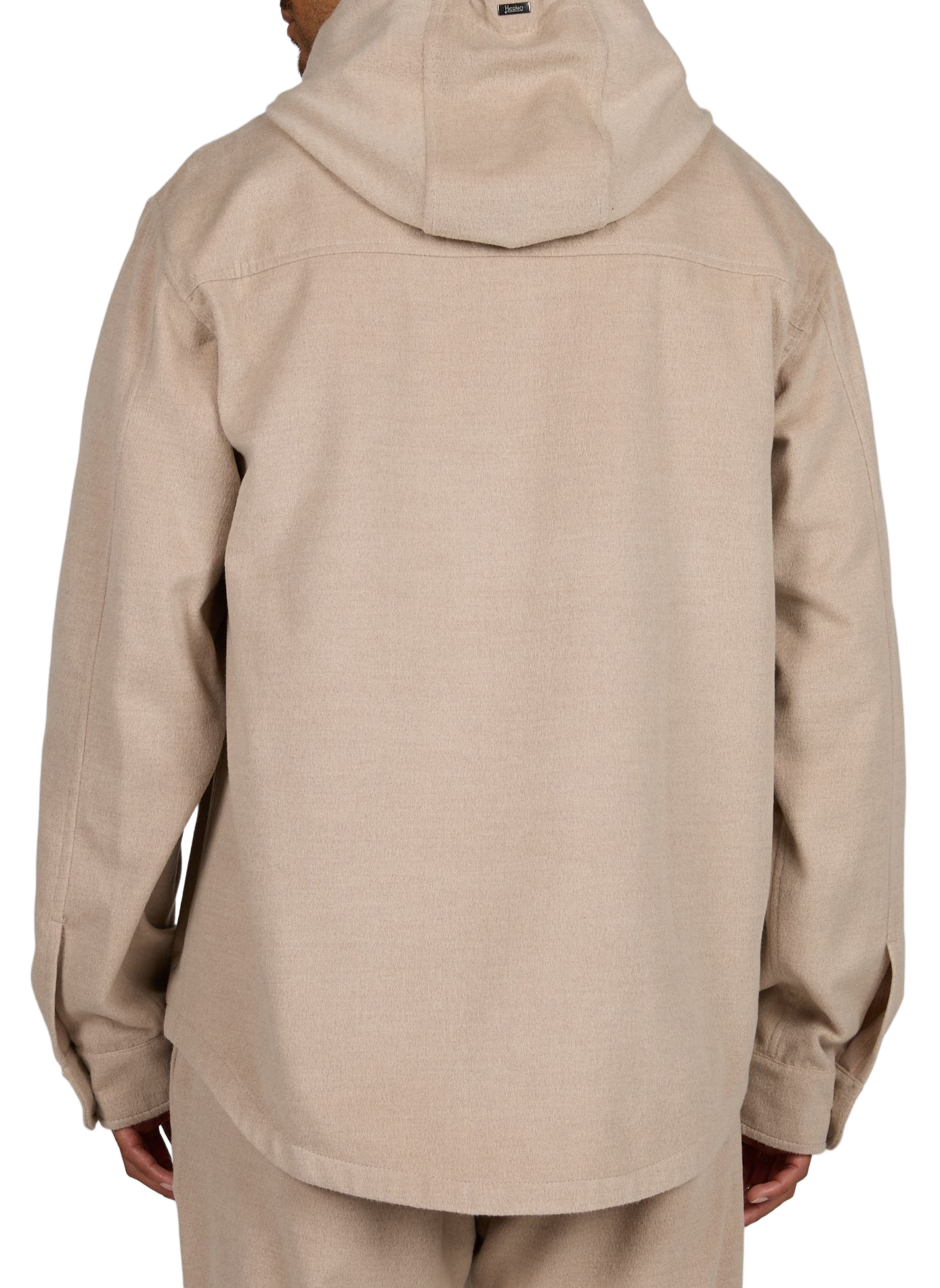 Veste ample à capuche HERNO Beige
