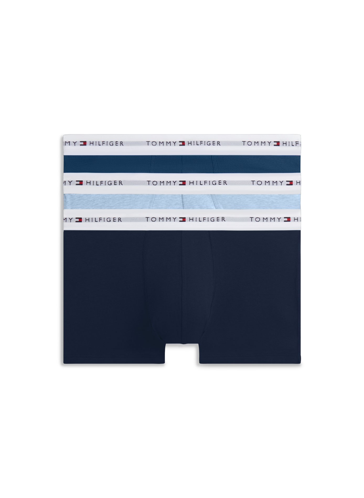 Lot de 3 boxers en coton mélangé TOMMY HILFIGER Multicolore