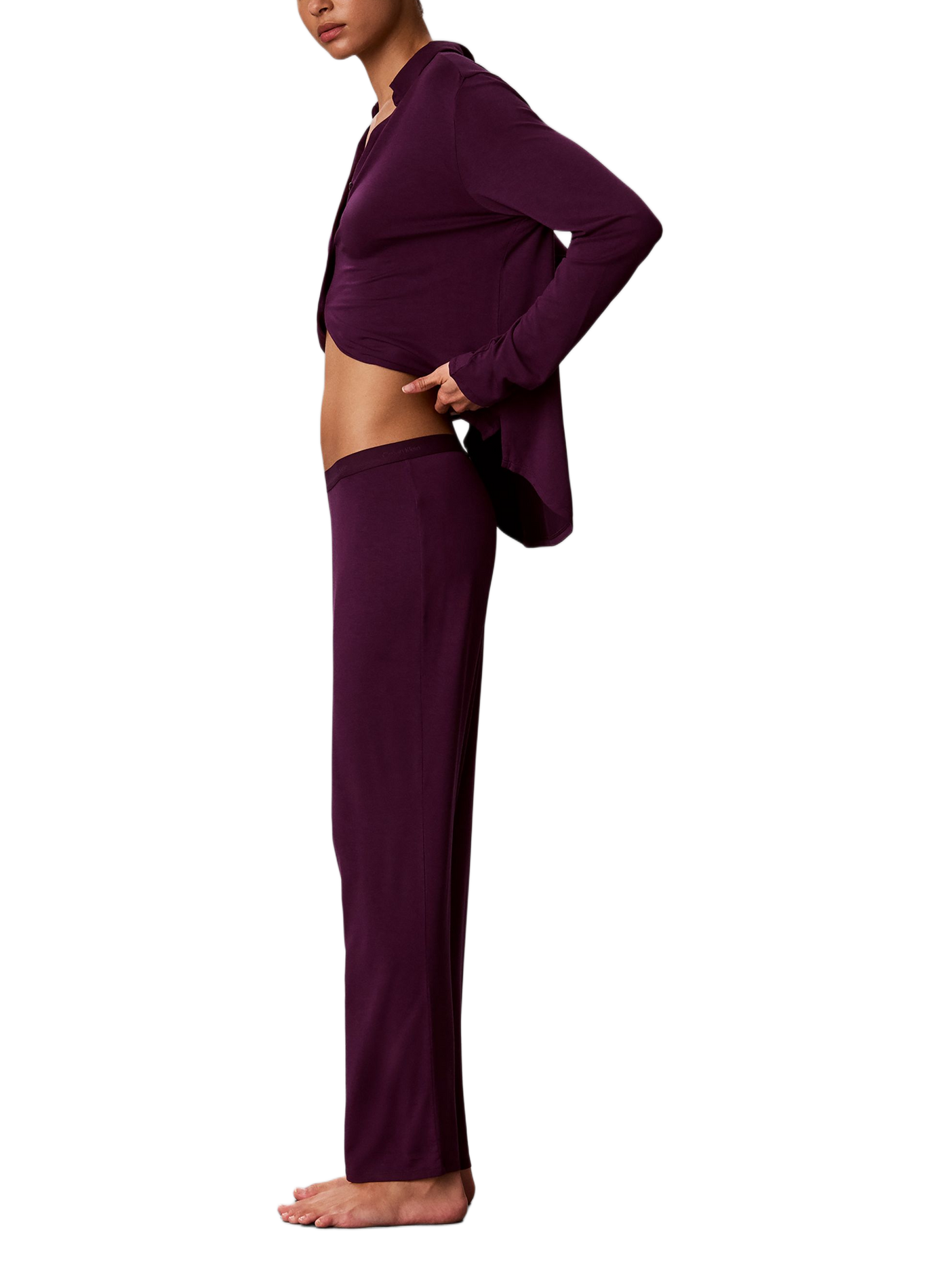 Einteiliger Schlafanzug CALVIN KLEIN Violett