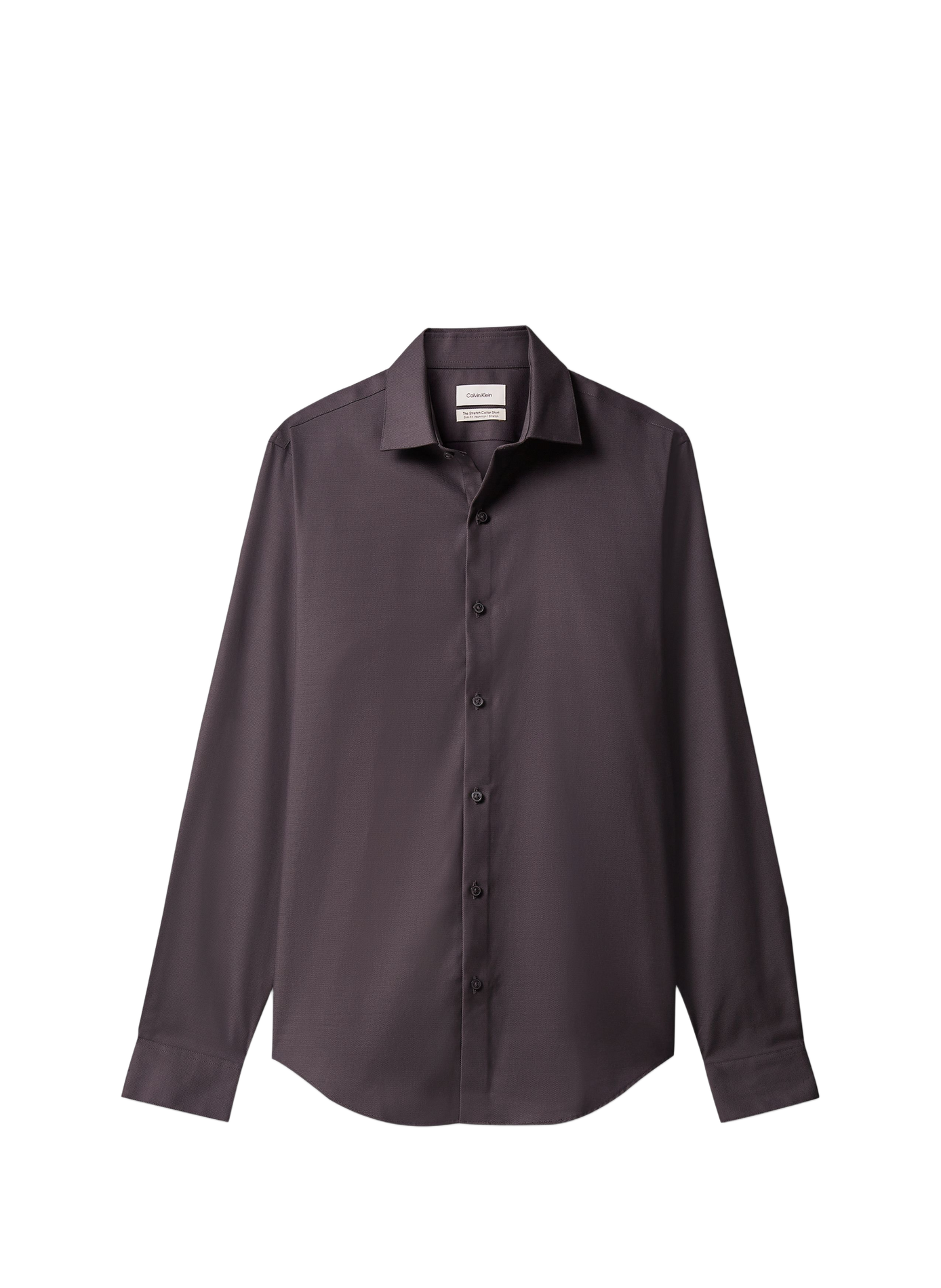 Chemise slim en coton mélangé CALVIN KLEIN Grau