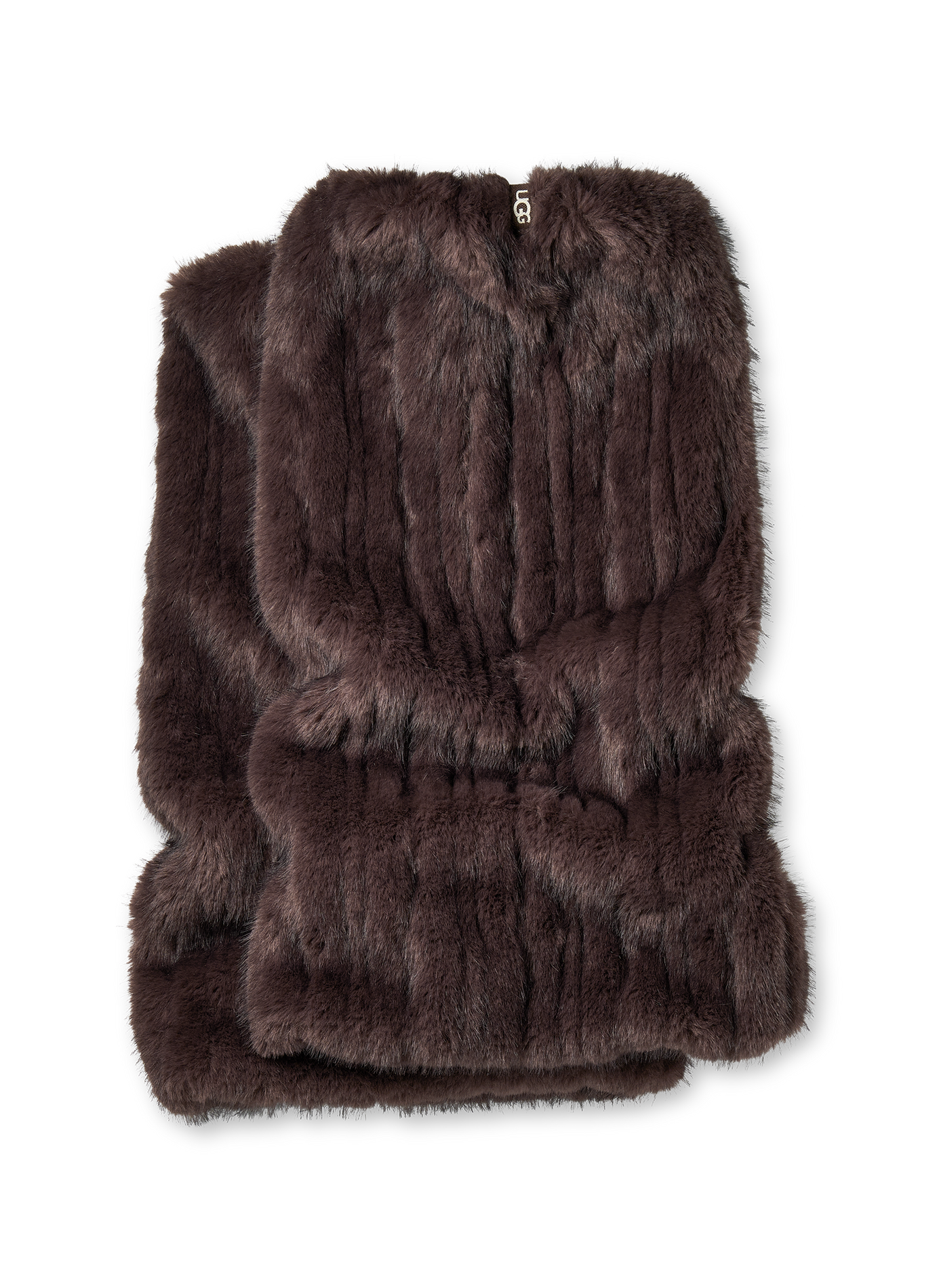 Ismay beenwarmers met imitatiebontlook UGG Bruin