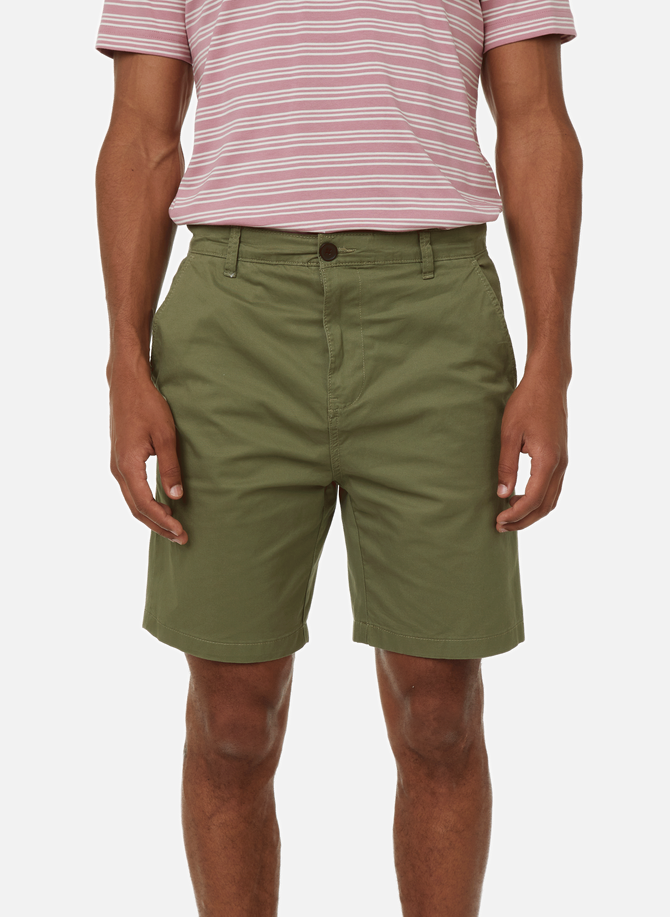 Organic cotton and cotton Bermuda shorts SELECTED