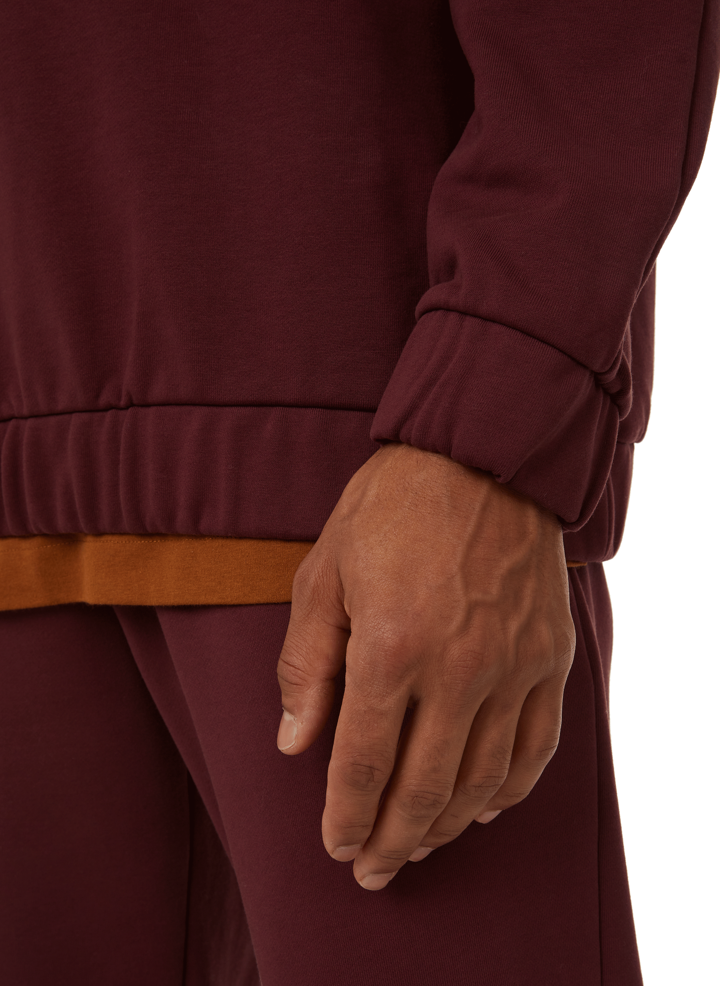 Sweatshirt en coton SAISON 1865 Rouge