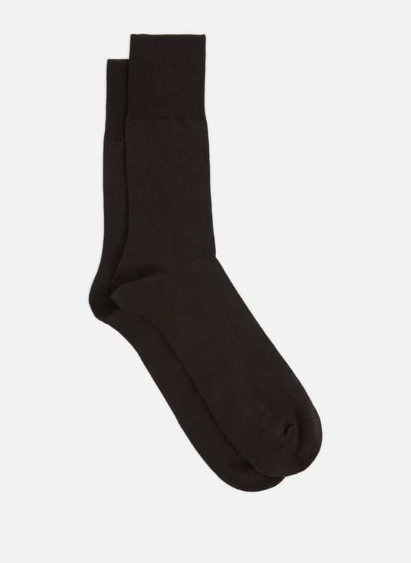 Wool mid-calf socks Brown by FALKE FALKE Wool mid-calf socks Brown