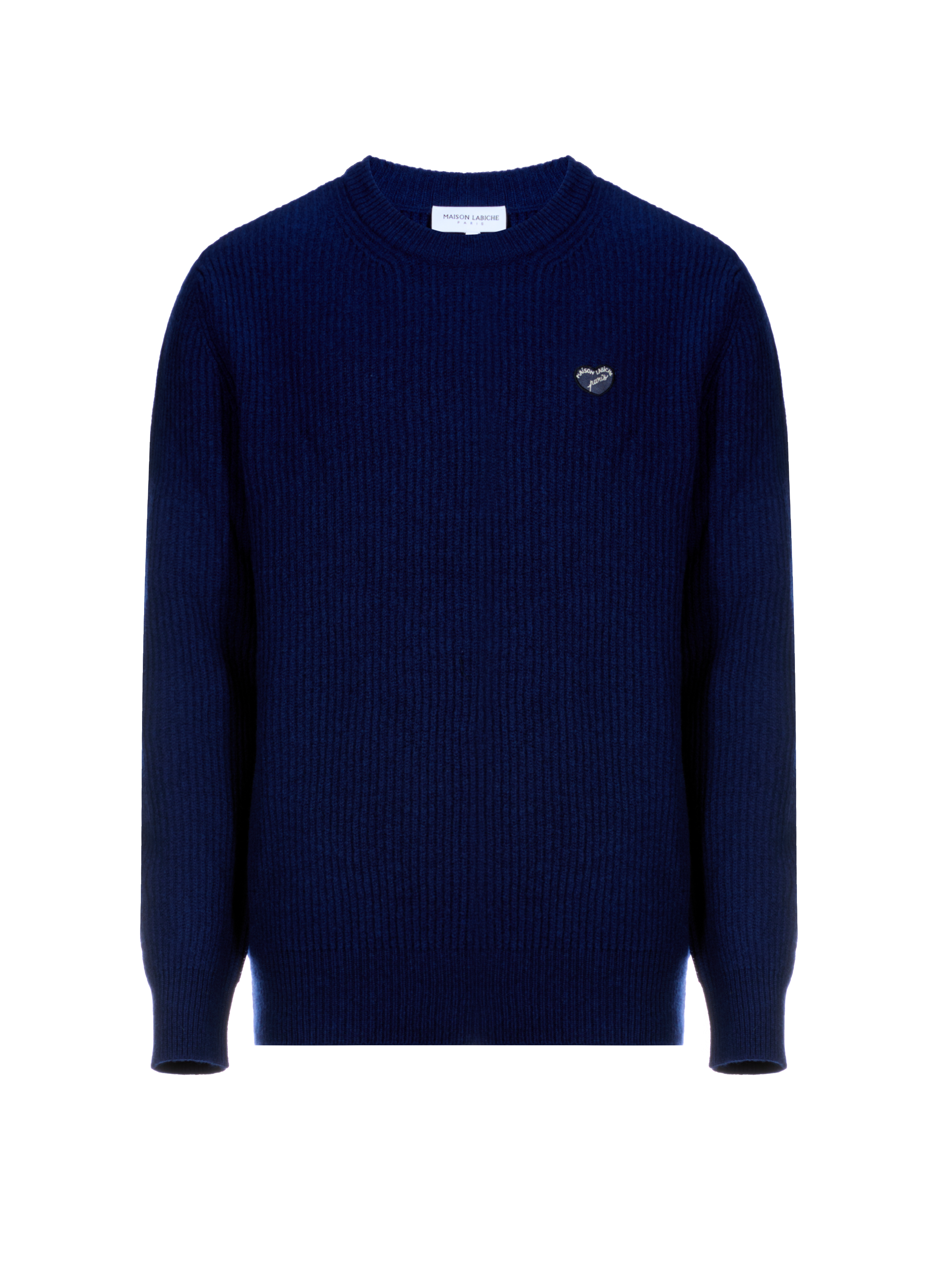 MAISON LABICHE Pull en laine vierge  Bleu
