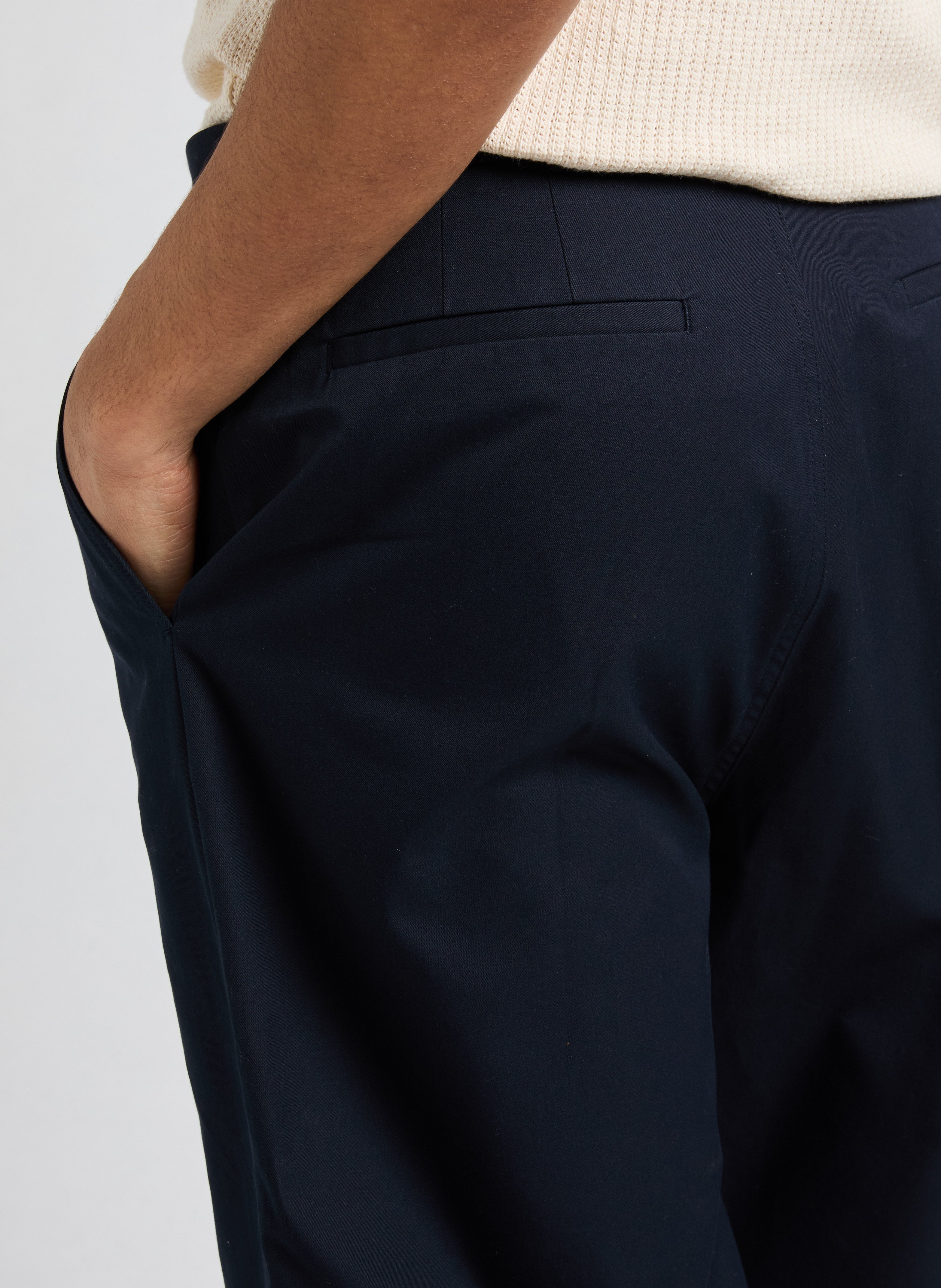 Short FOTON en coton SAISON 1865 Bleu