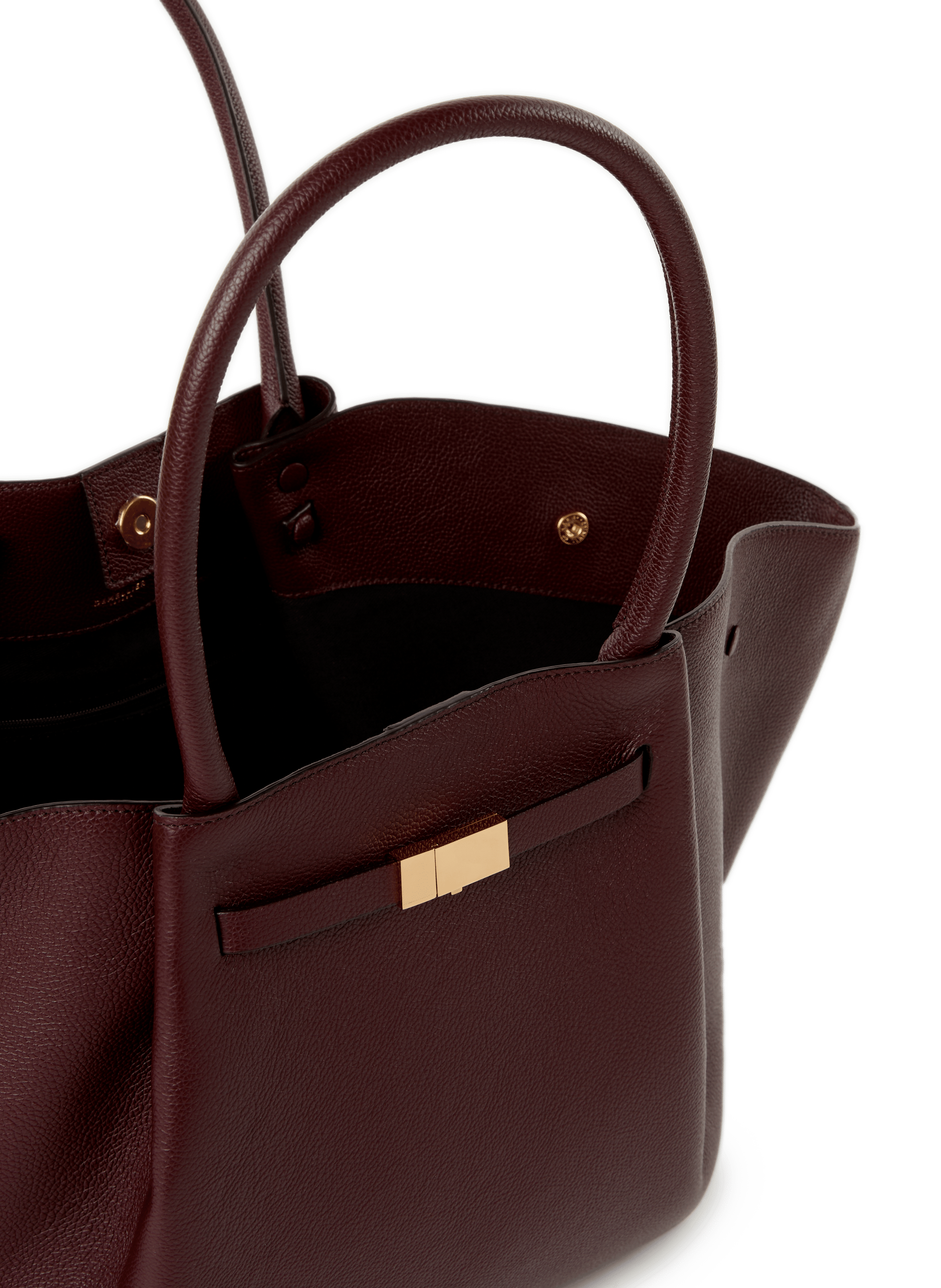 Sac à main New York en cuir | Rouge DEMELLIER LONDON Femme