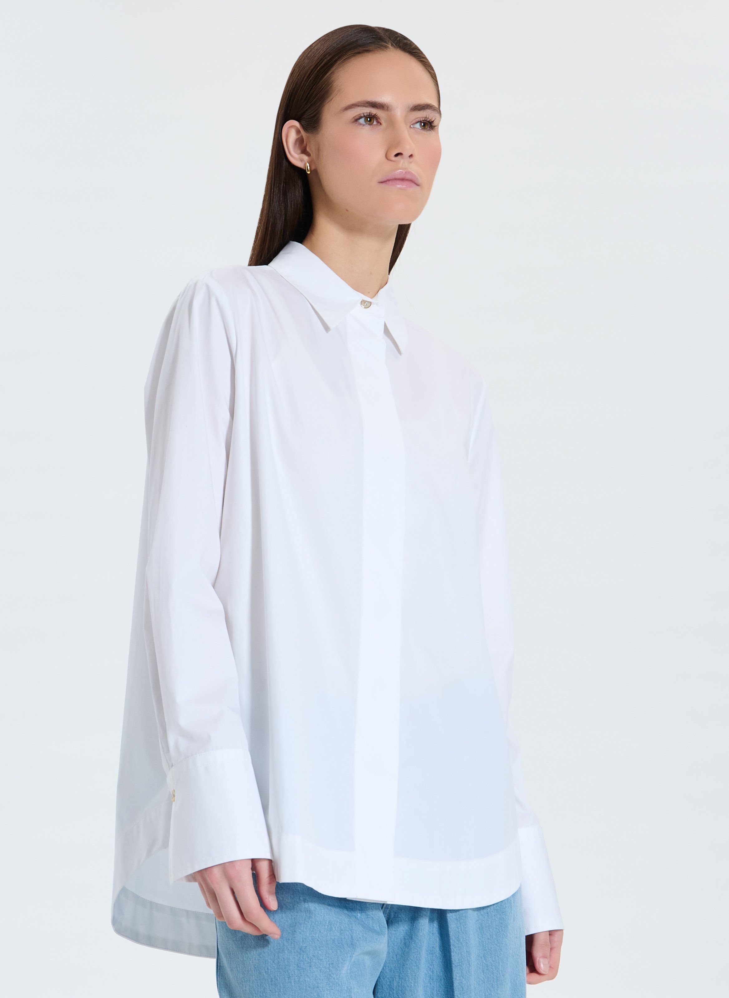 Chemise  clay ZAPA Blanc