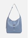 M bucket bag - Top Double | Blue by LANCASTER LANCASTER M bucket bag - Top Double | Blue
