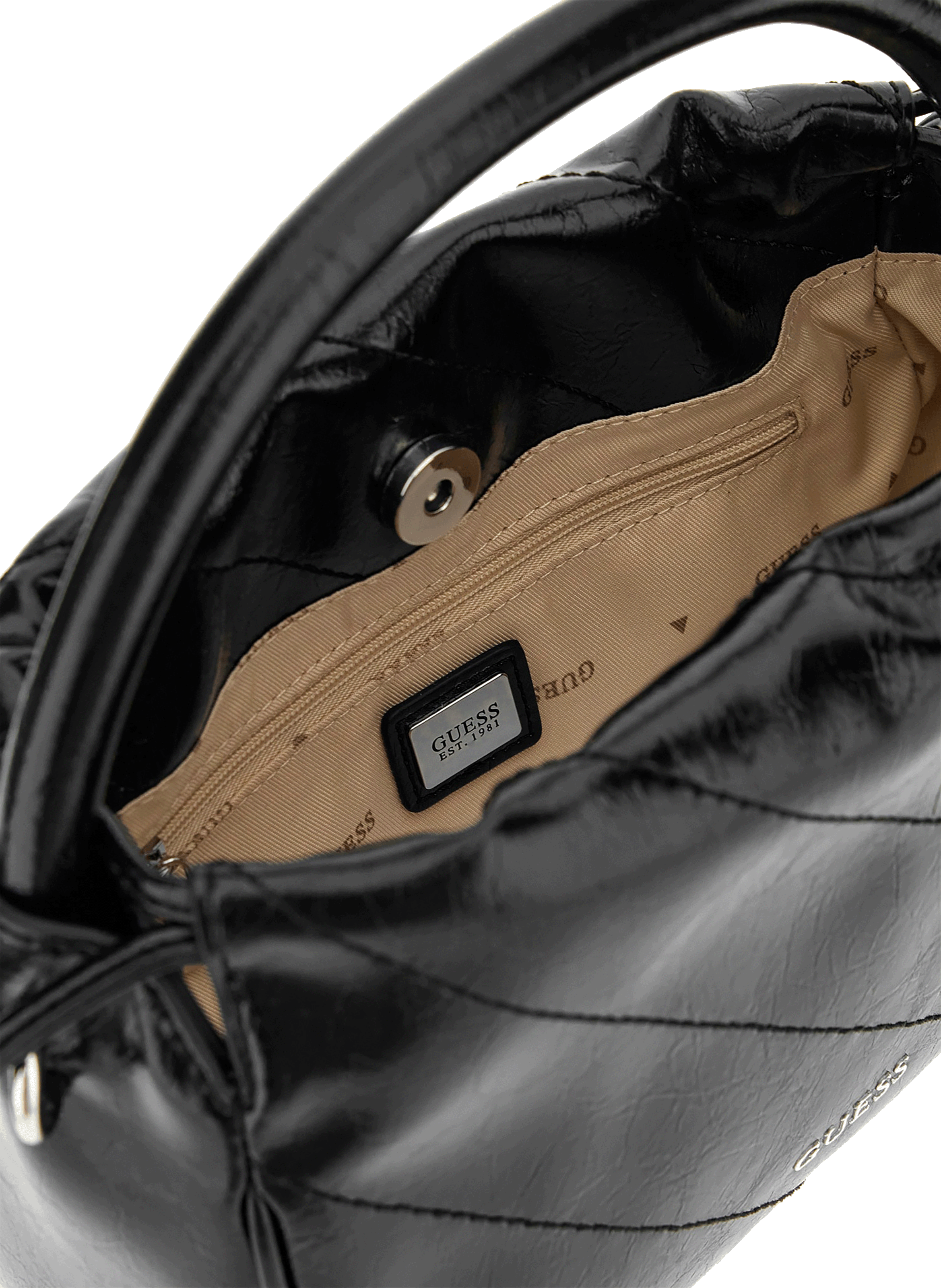 Sac à bandoulière Amys  GUESS Noir