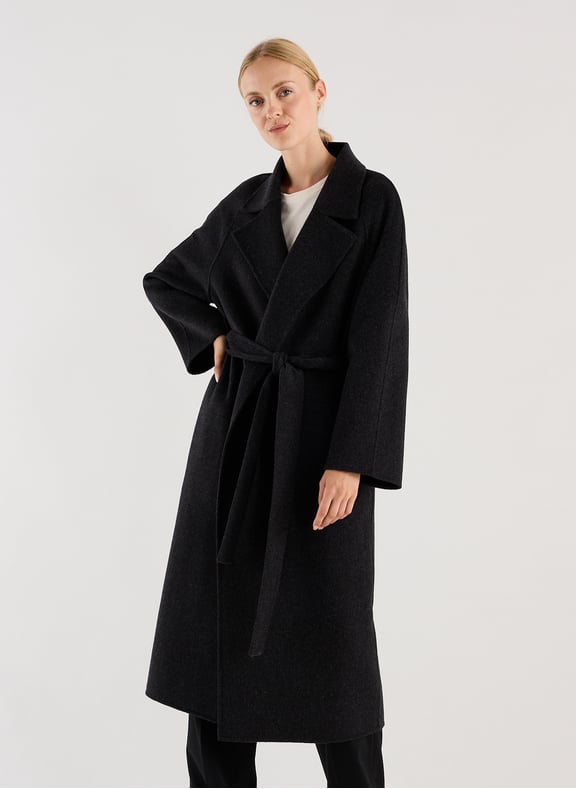 Trench Coat Grey by SAISON 1865 SAISON 1865 Trench Coat Grey
