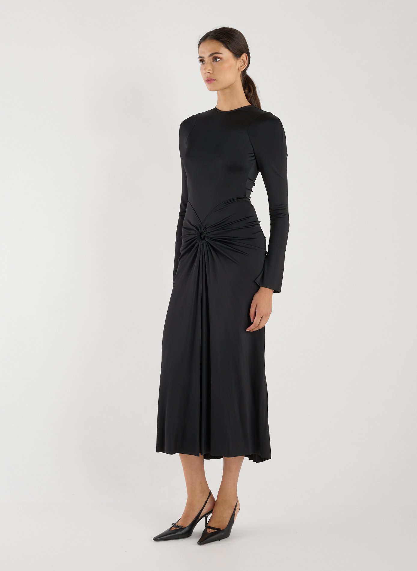 Long bodycon dress VICTORIA BECKHAM Black