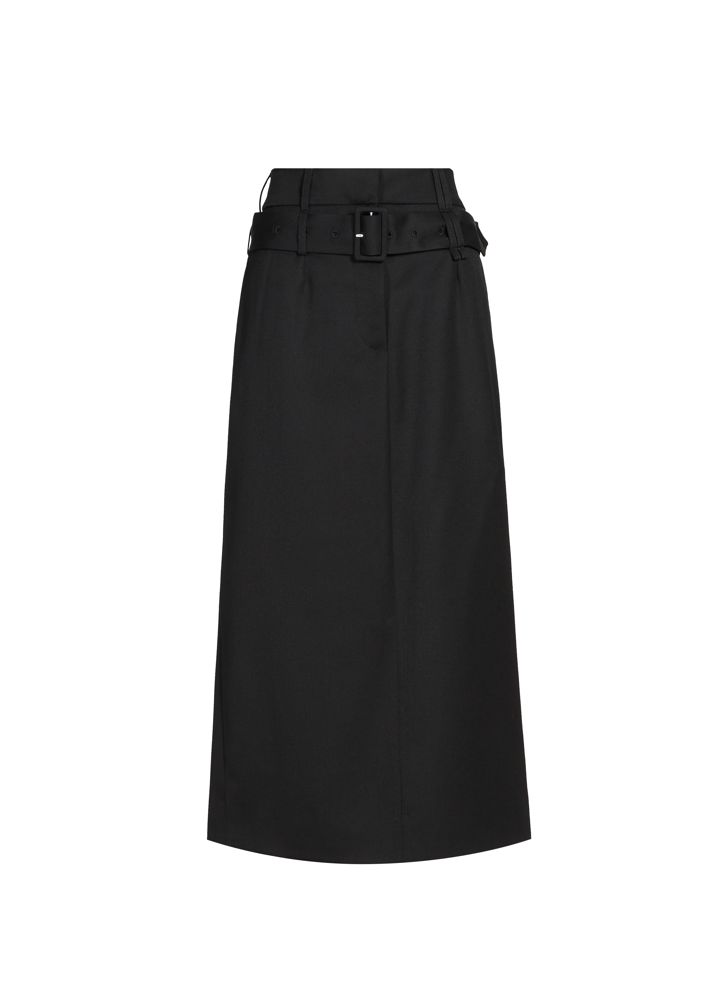 Midi skirt with belt SIMONE ROCHA Black