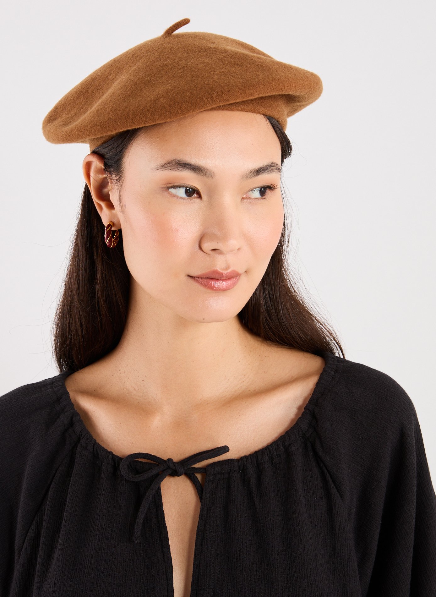 Béret en laine DORIA 1905 Beige