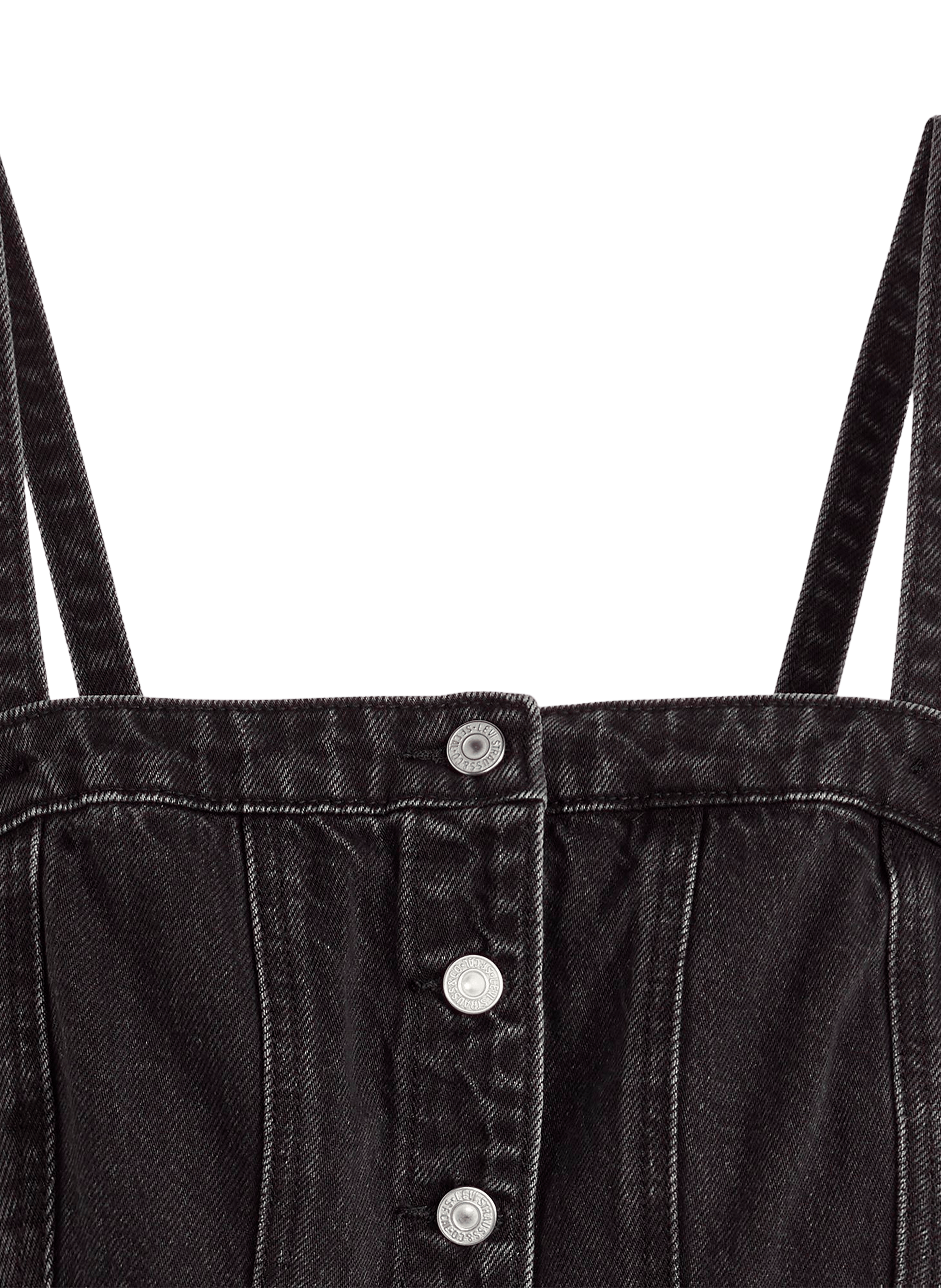 Bustier Tailored en jean LEVI'S Noir