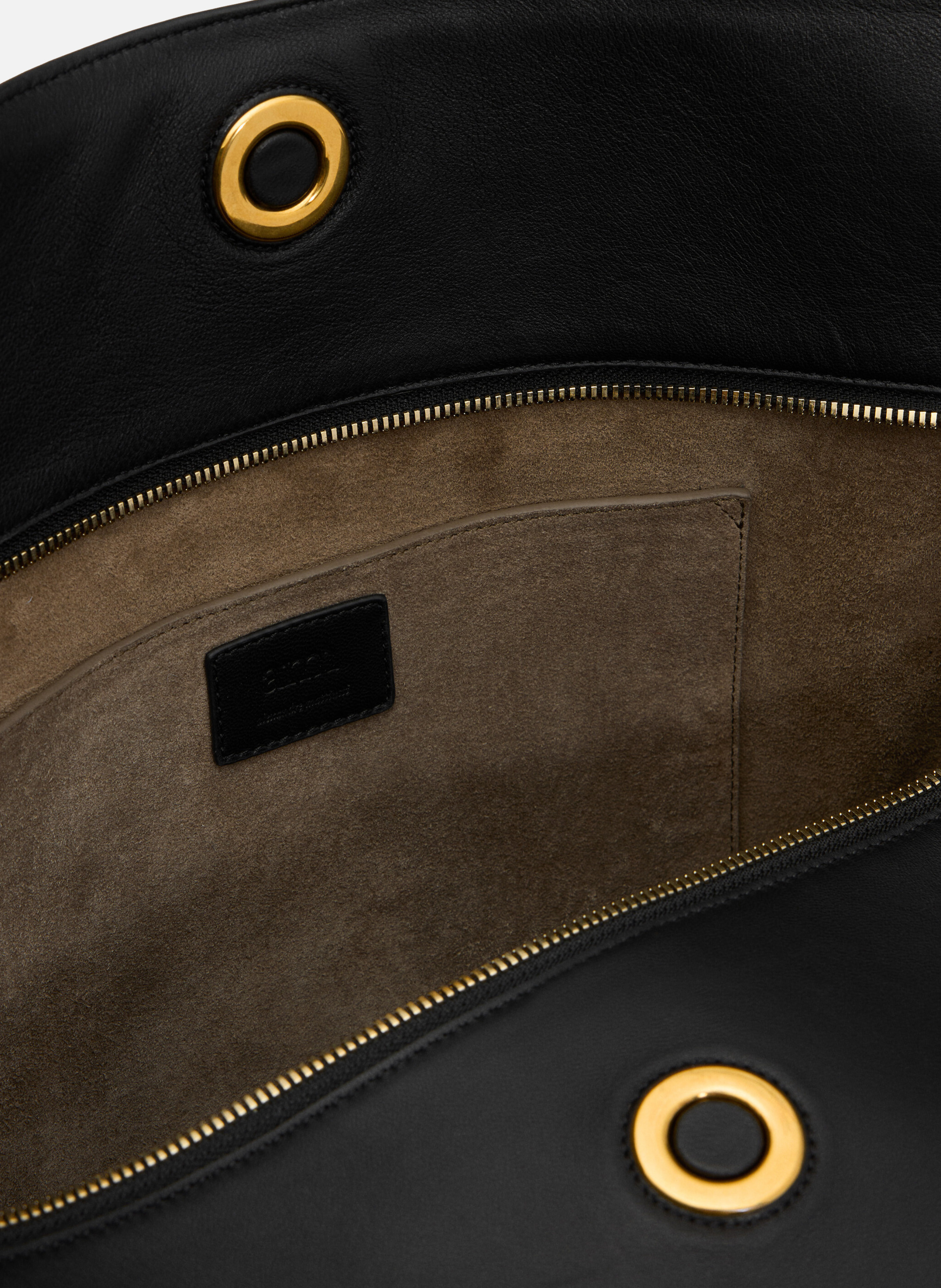 Grand sac carrousel unisexe AMI PARIS Noir