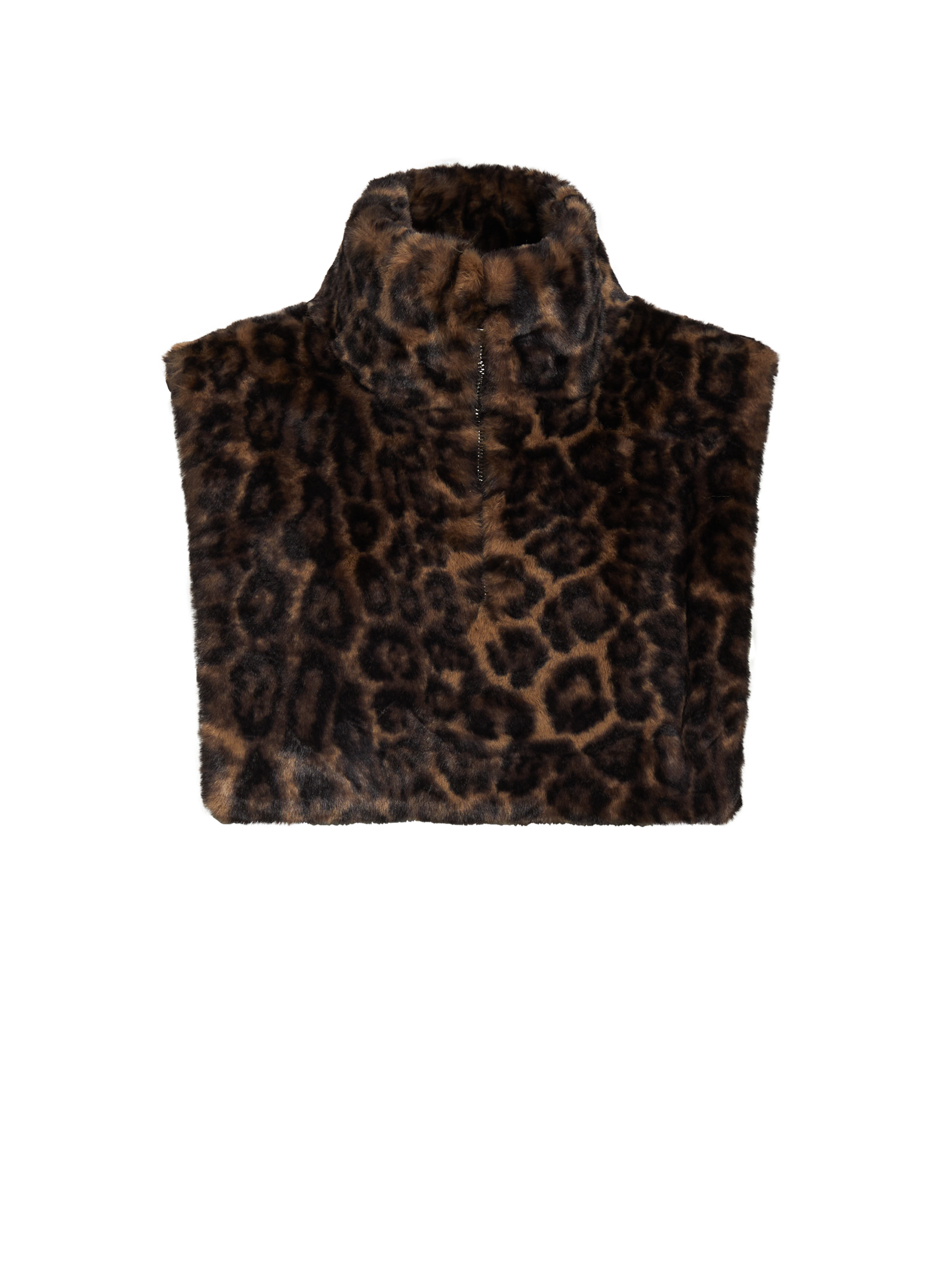 APPARIS Veste courte sans manches en fourrure Multicolore