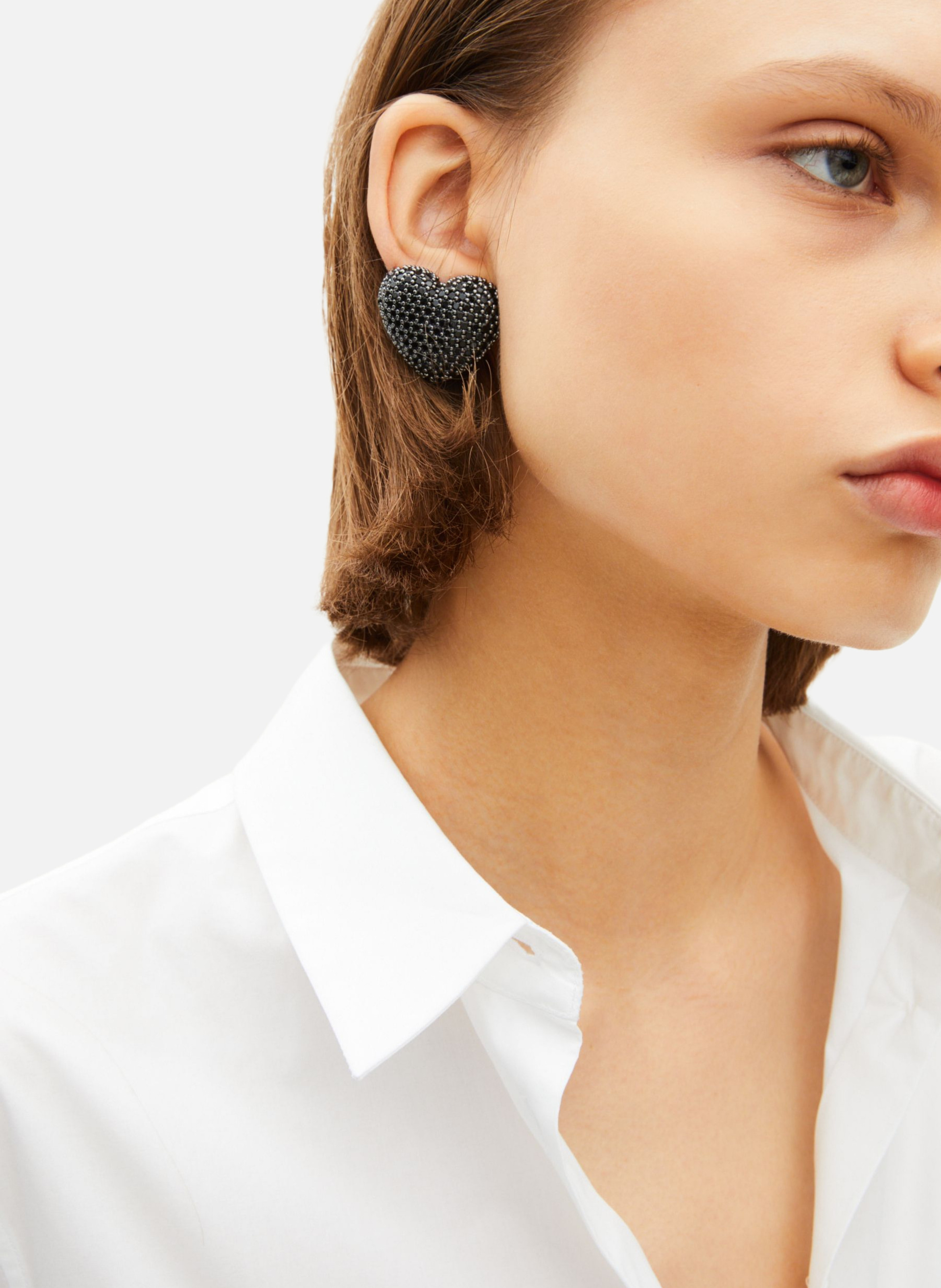 Boucles d'oreilles à clip THE KOOPLES Noir
