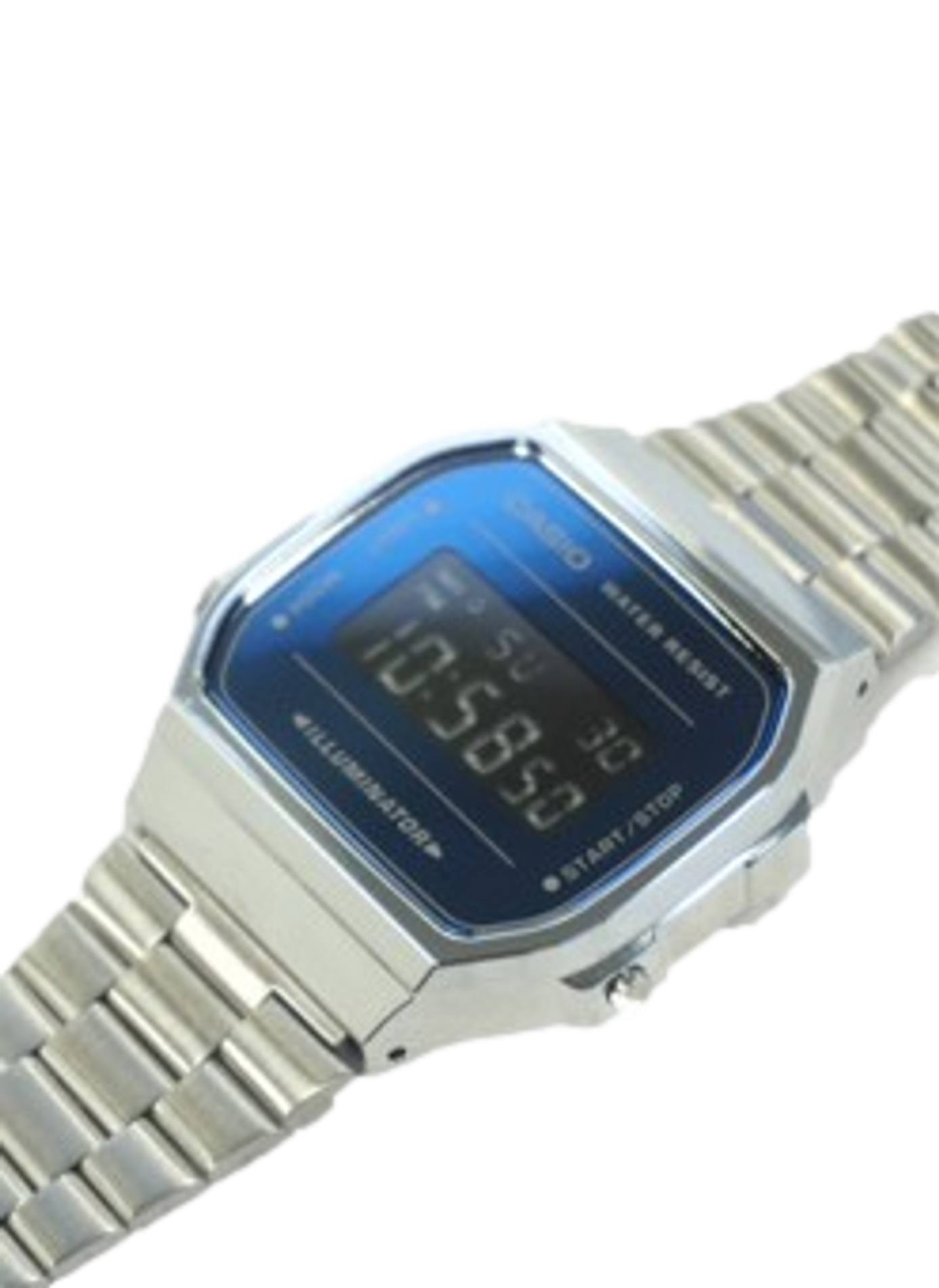 Montre quartz Vintage space colors Argent