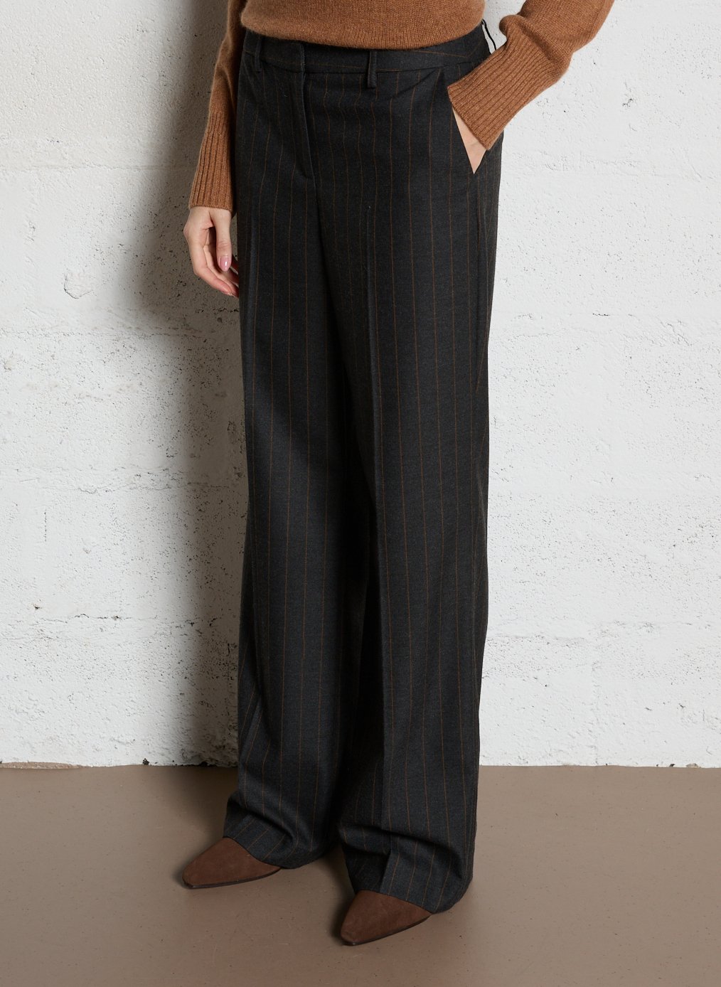 Pantalon large ferguson MAISON 123 Gris