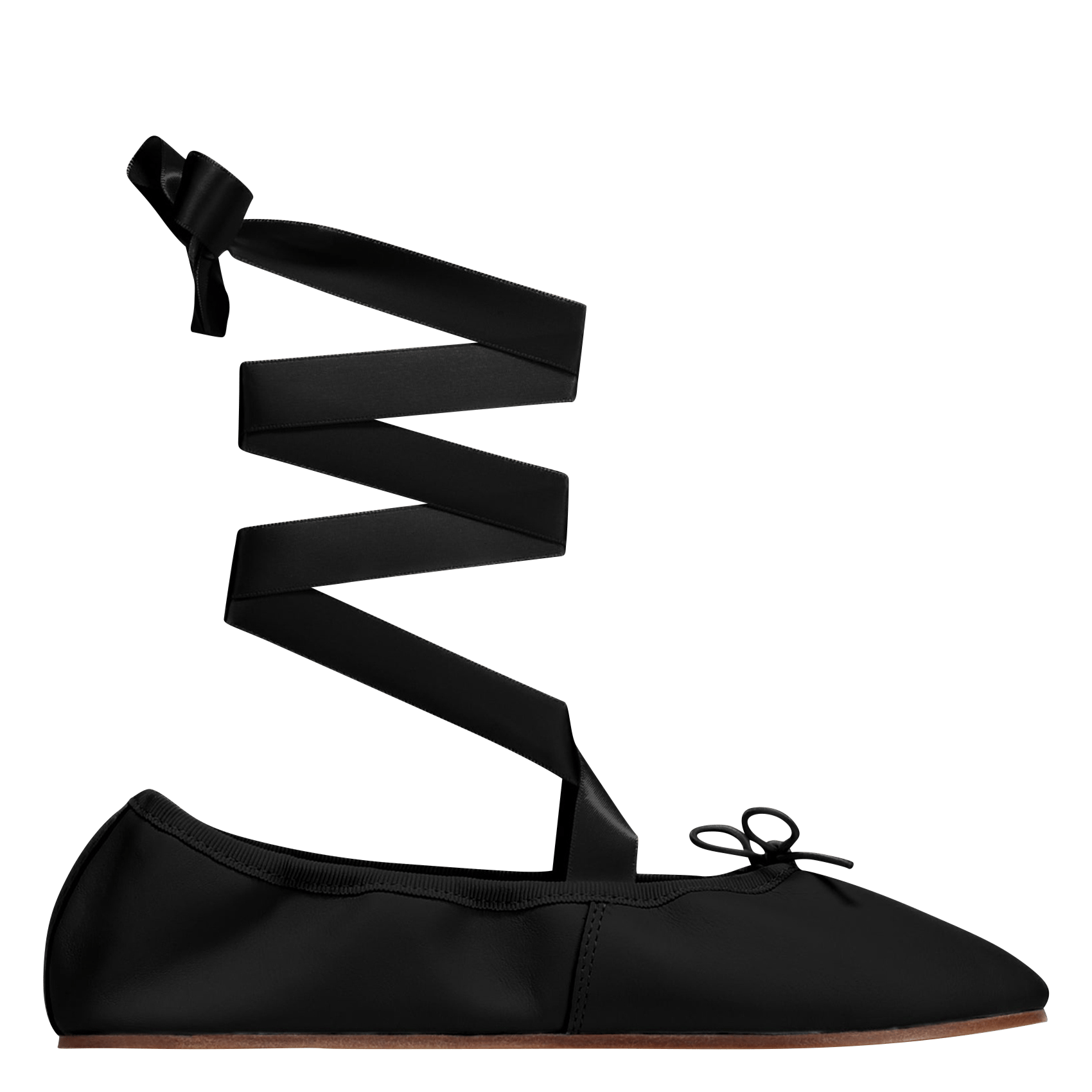 Ballerines à lacets REPETTO Noir