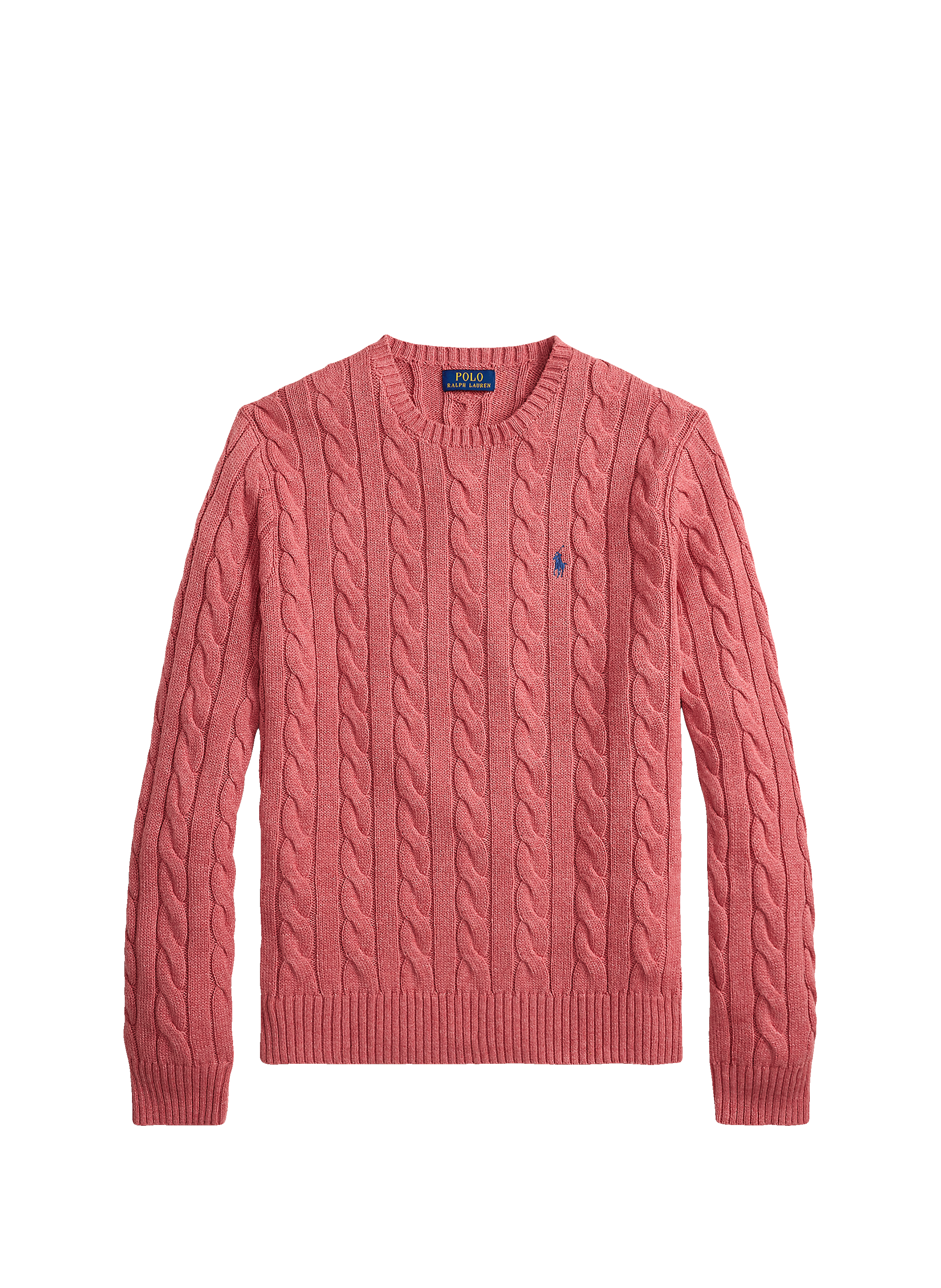 Pull en maille torsadé  Strawberry gelato hthr