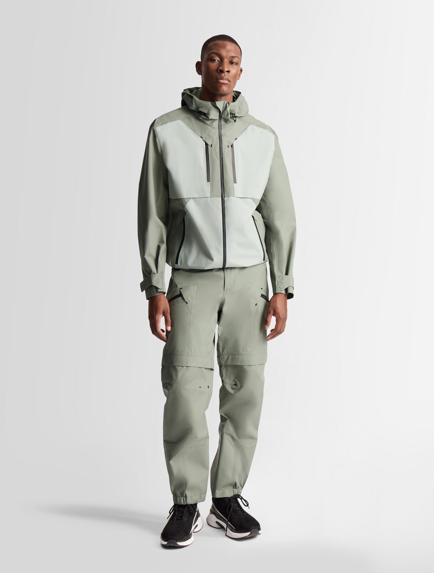 Veste brivor col capuche coupe regular FUSALP Vert